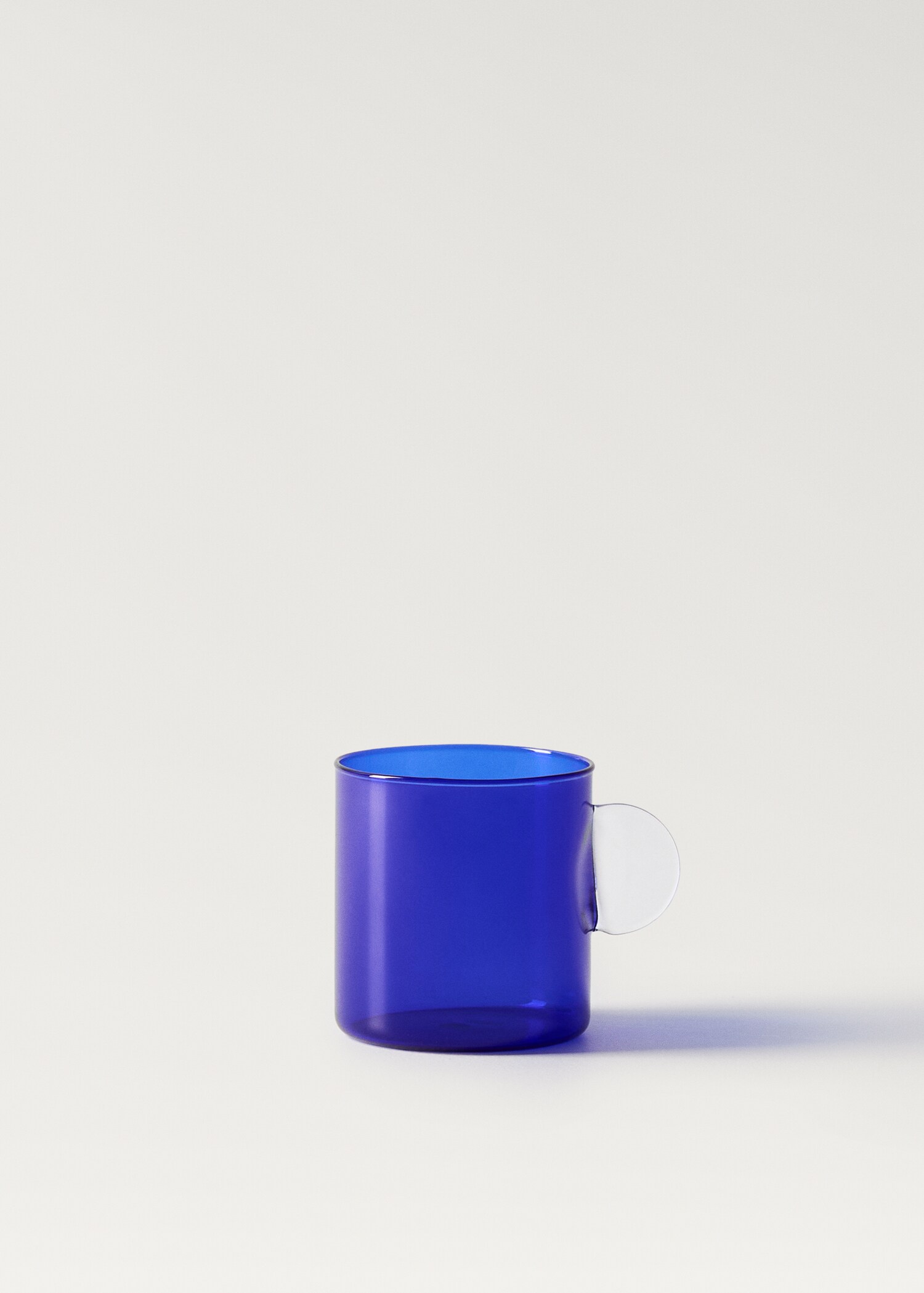 Two-tone borosilicate cappuccino cup - Article without model