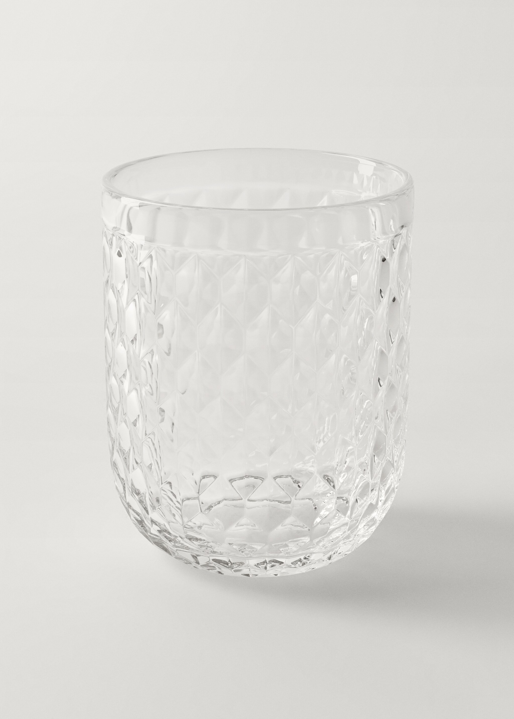 Small geometric embossed glass - Details of the article 3