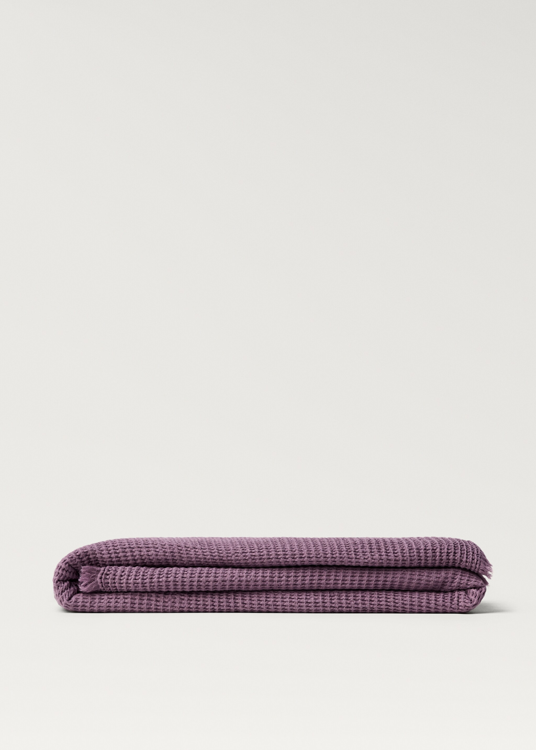 Cotton waffle blanket - Article without model
