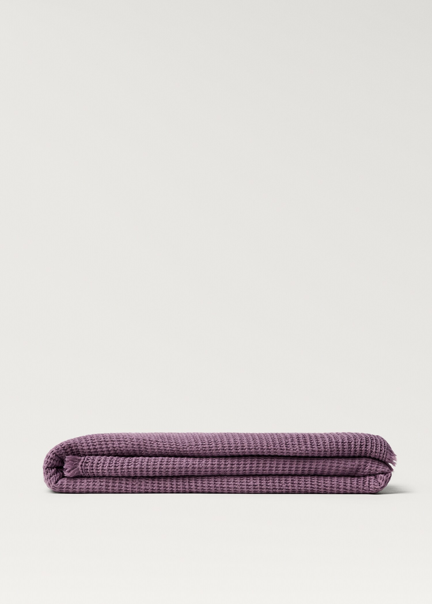 Cotton waffle blanket - Article without model