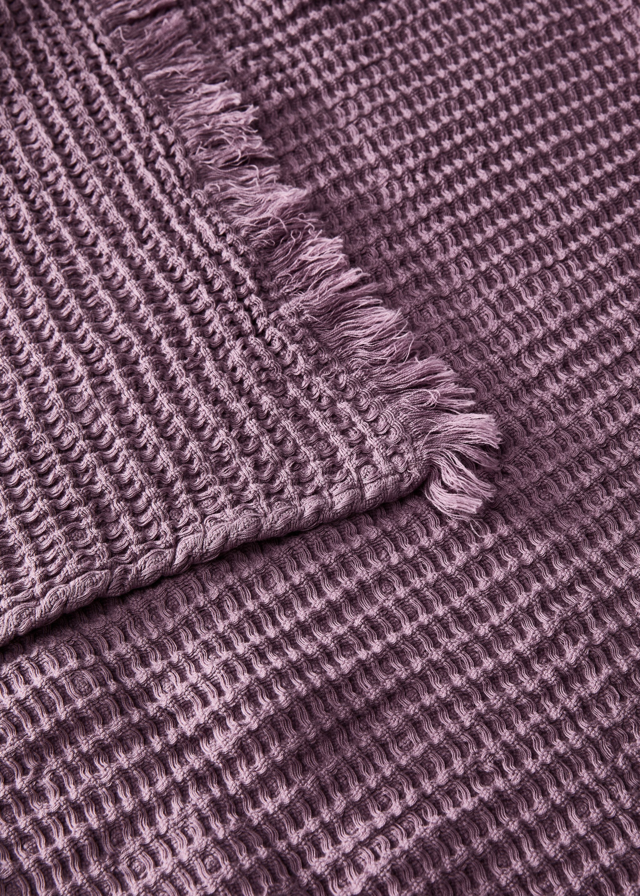 Cotton waffle blanket - Details of the article 1