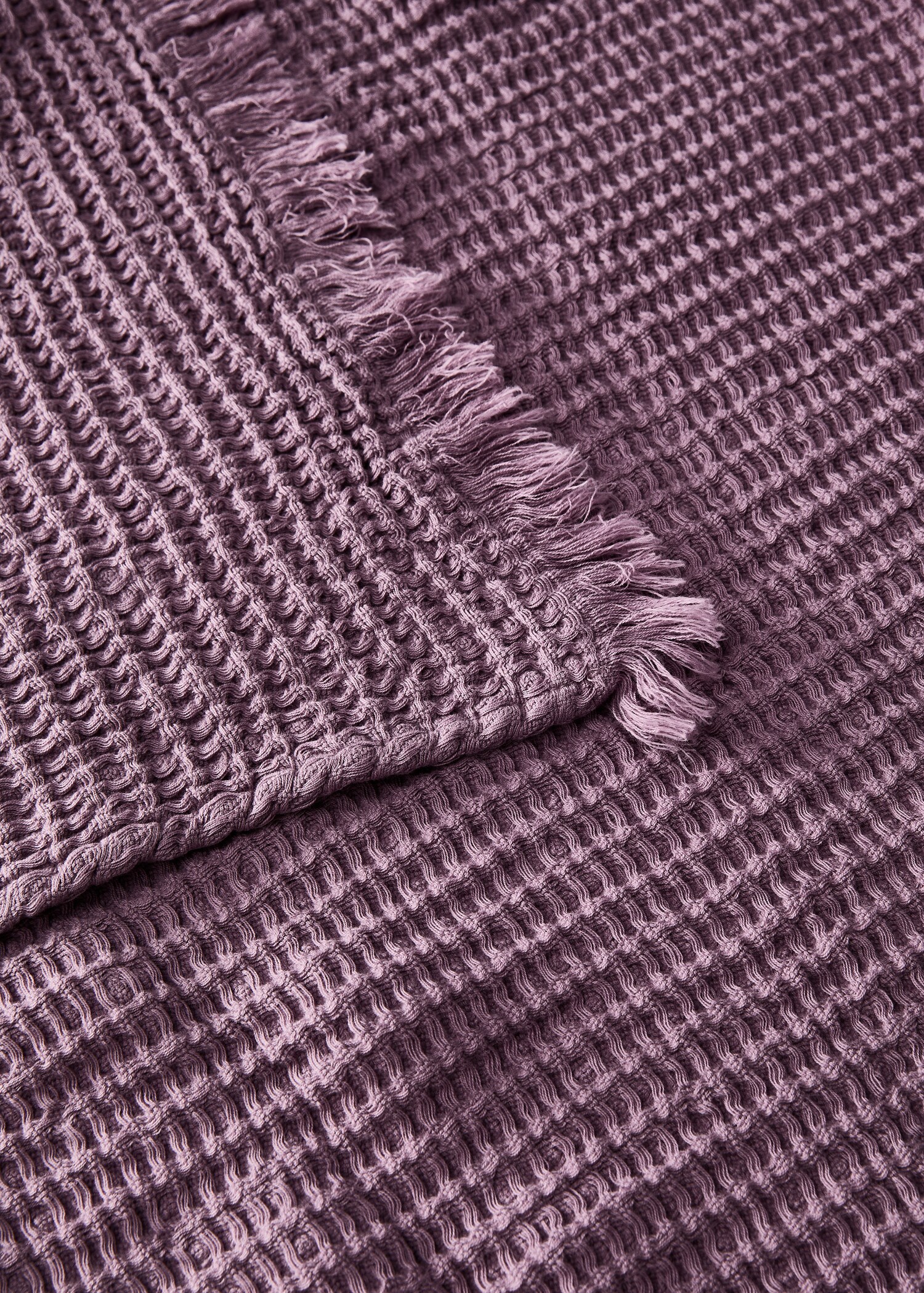 Cotton waffle blanket - Details of the article 1