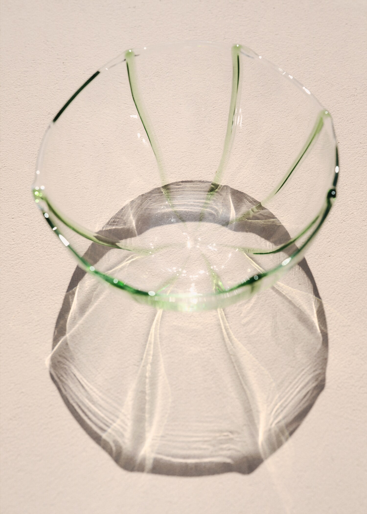 Borosilicate bowl with coloured lines - Details of the article 6