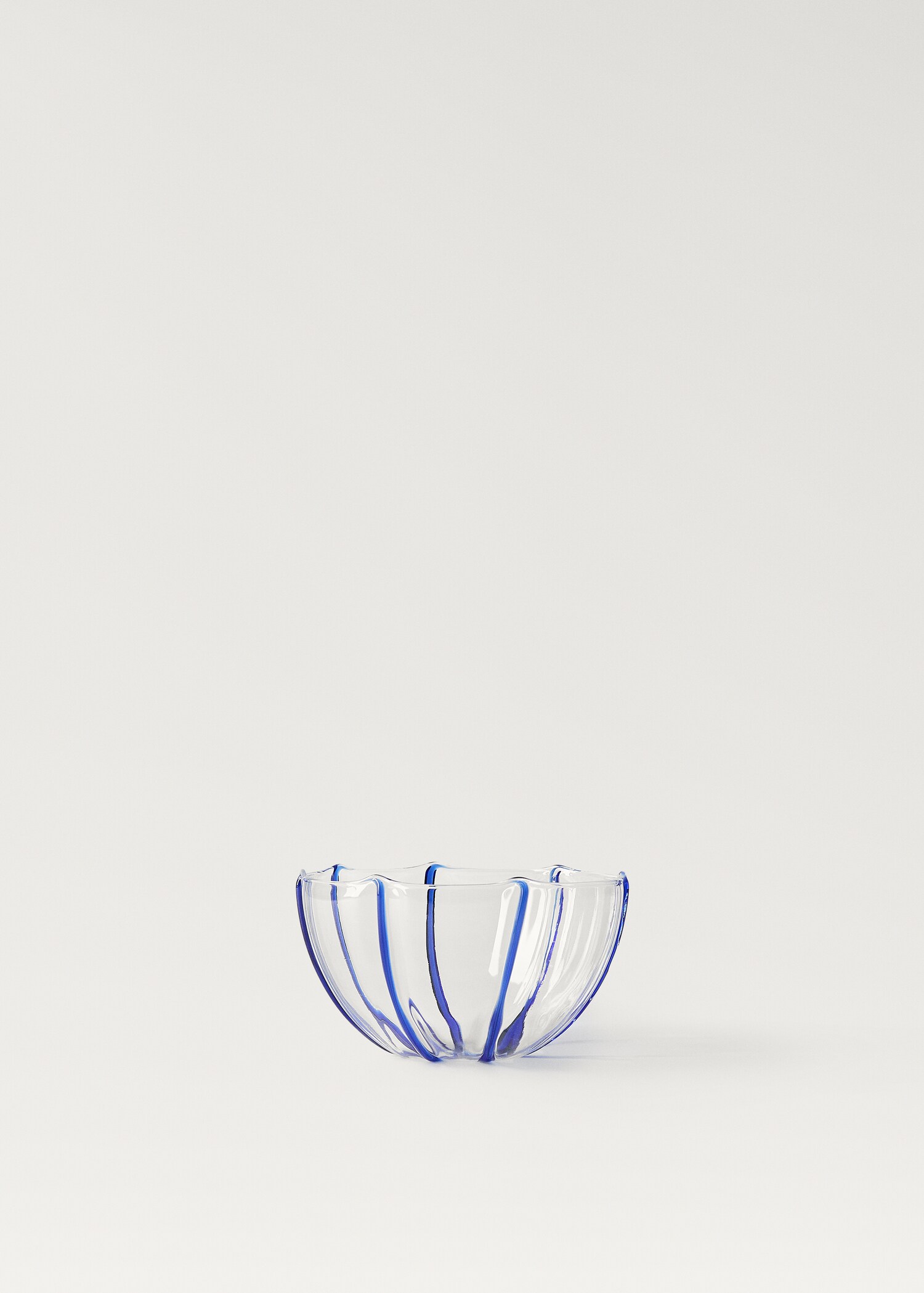Borosilicate bowl with coloured lines - Article without model
