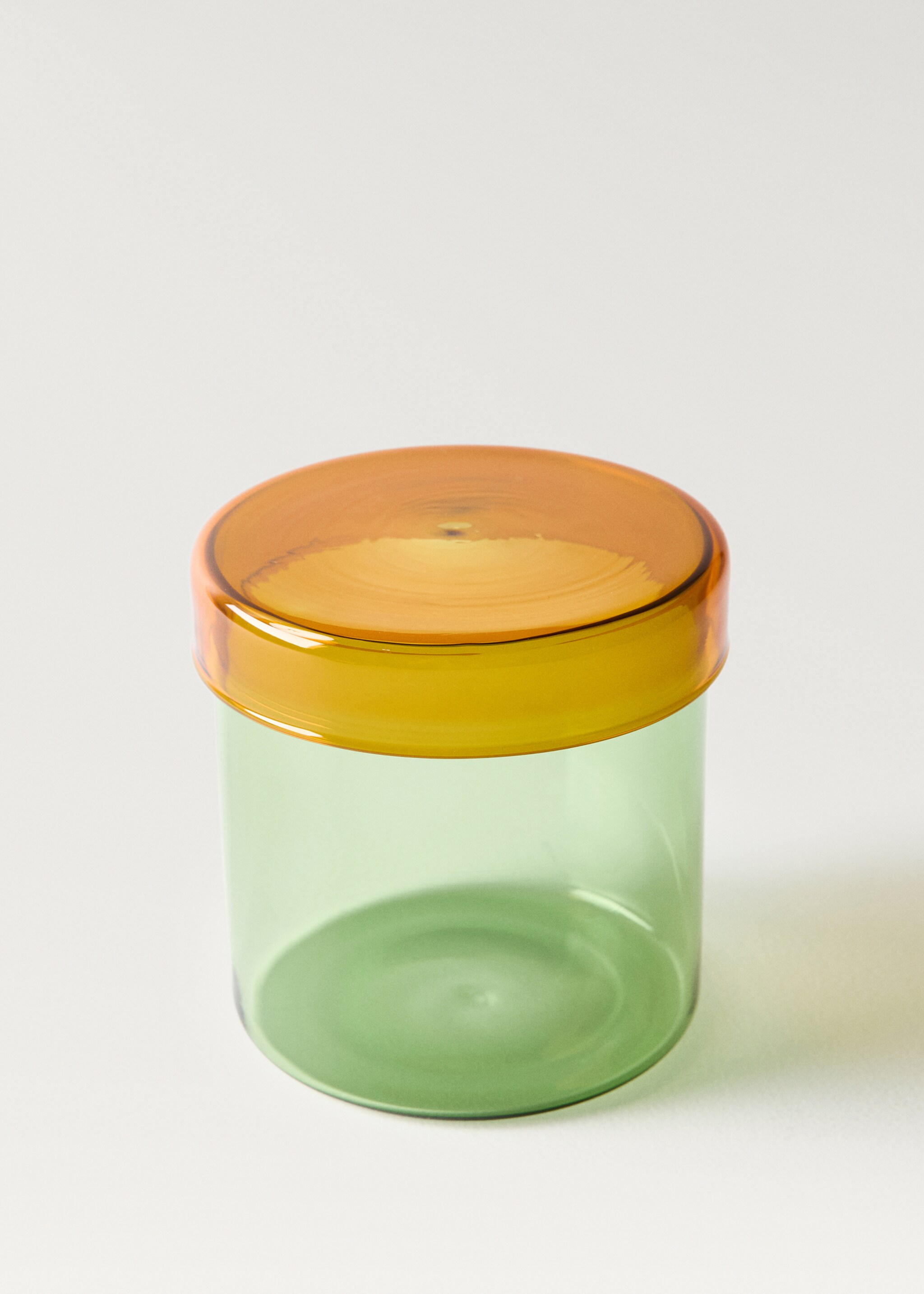 Bote tapa borosilicato bicolor pequeño - Detalle del artículo 2