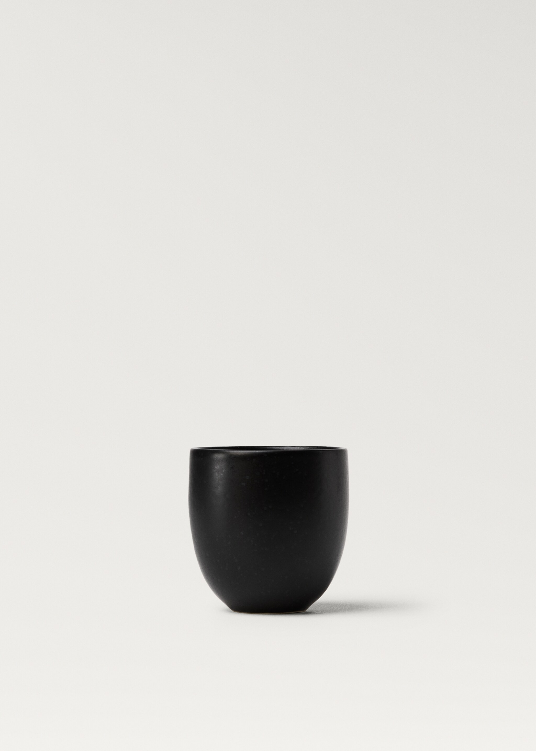 Stoneware bathroom glass with matte finish - Article without model
