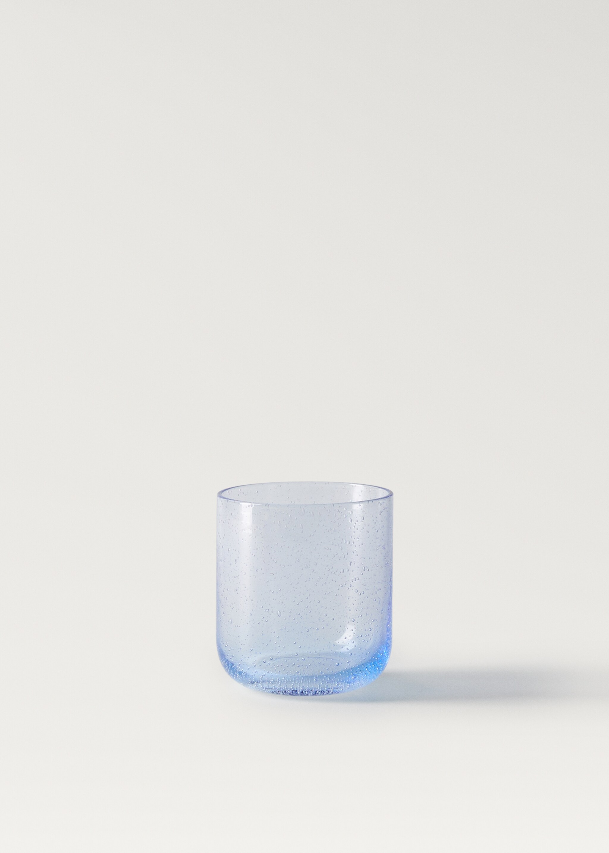 Vaso vidrio burbujas - Artículo sin modelo