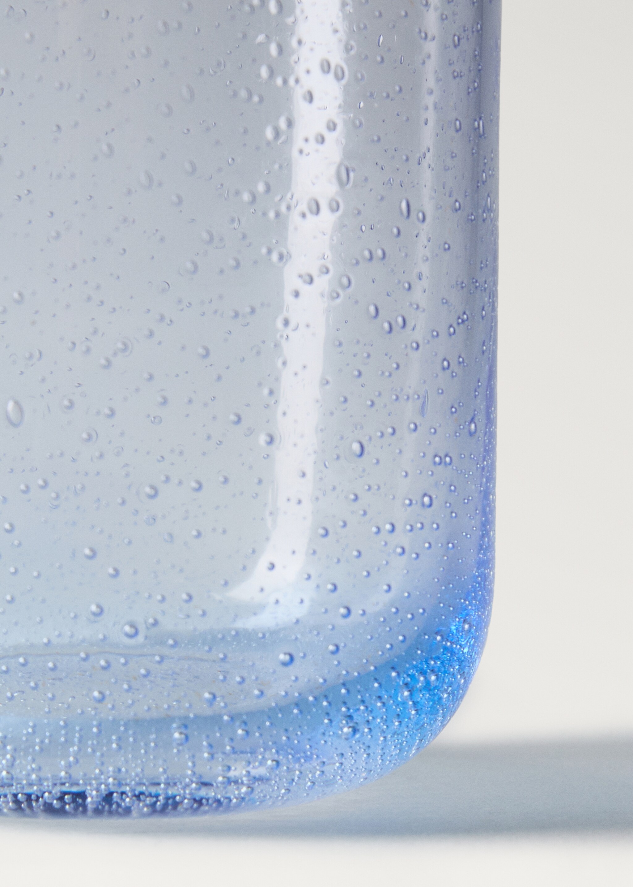 Vaso vidrio burbujas - Detalle del artículo 2