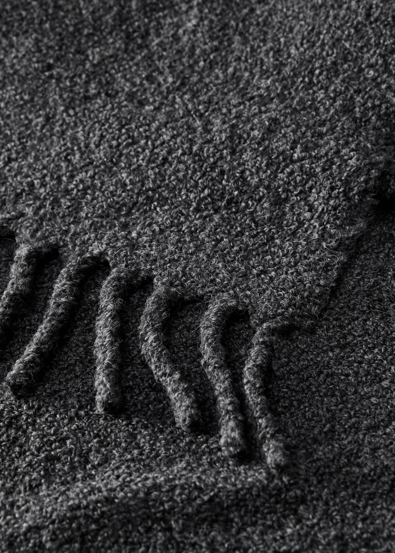 Couverture texturée en maille bouclée - Détail de l'article 1