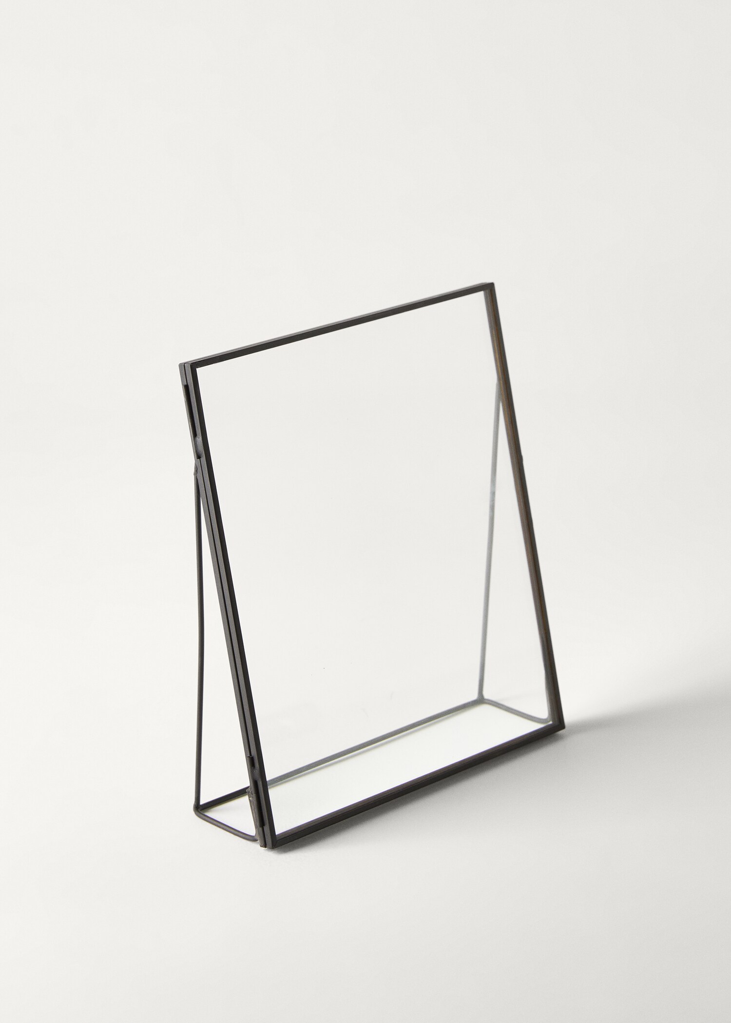 Cadre en métal triangulaire sur pied taille moyenne - Détail de l'article 1