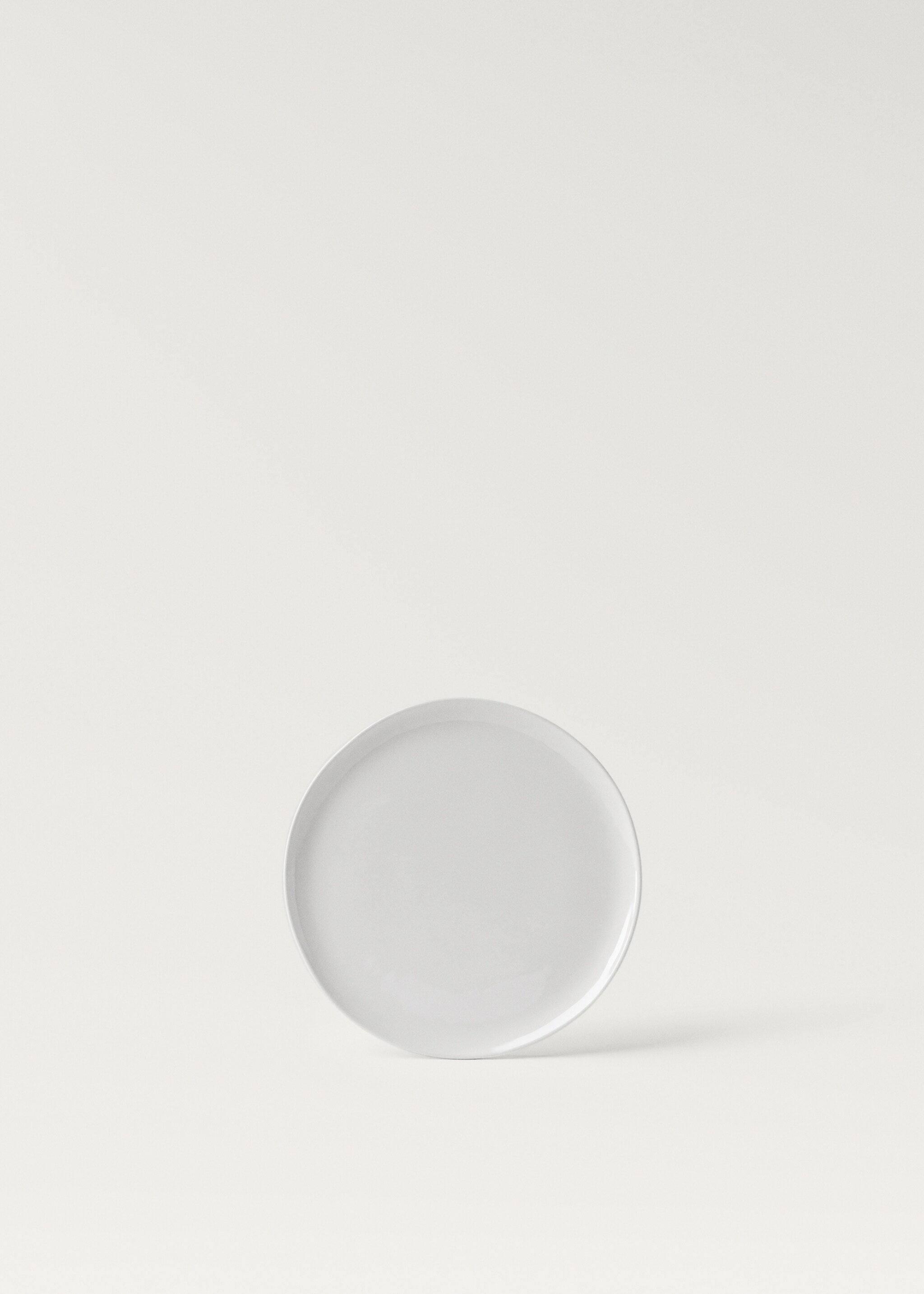Farfurie pentru desert din ceramică fină - Articol fără model