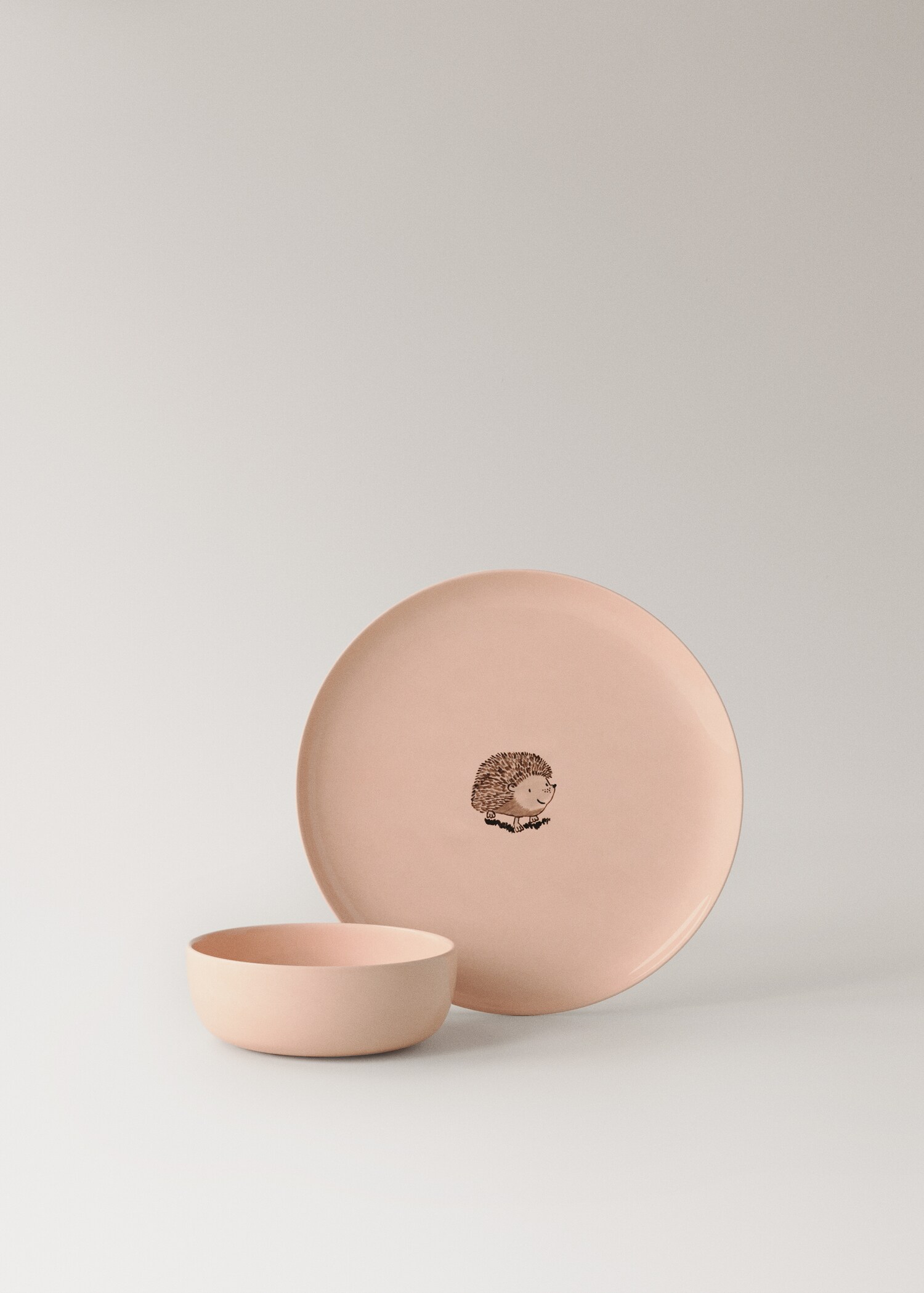 Μεσαίο μπολ από ημιπορσελάνη με μονόχρωμο σχέδιο - Λεπτομέρεια του προϊόντος 3