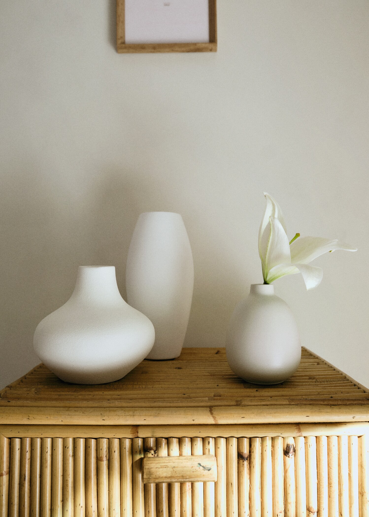 Vase Keramik mattes Finish - Detail des Artikels 6