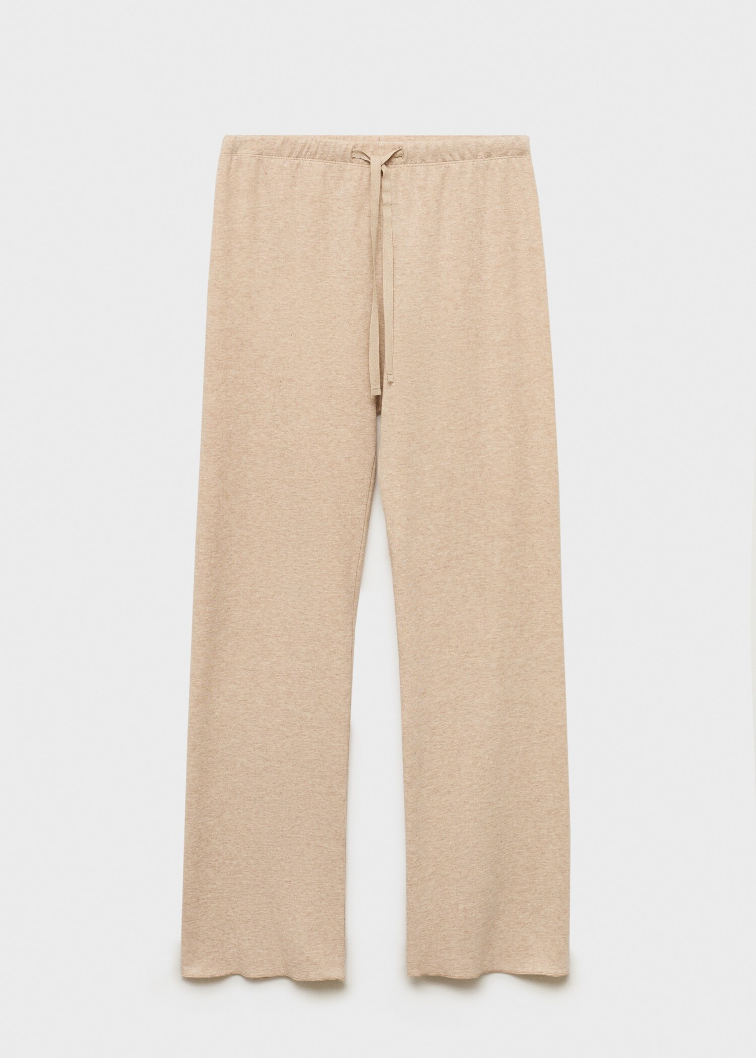 Double-face cotton pants - Article without model