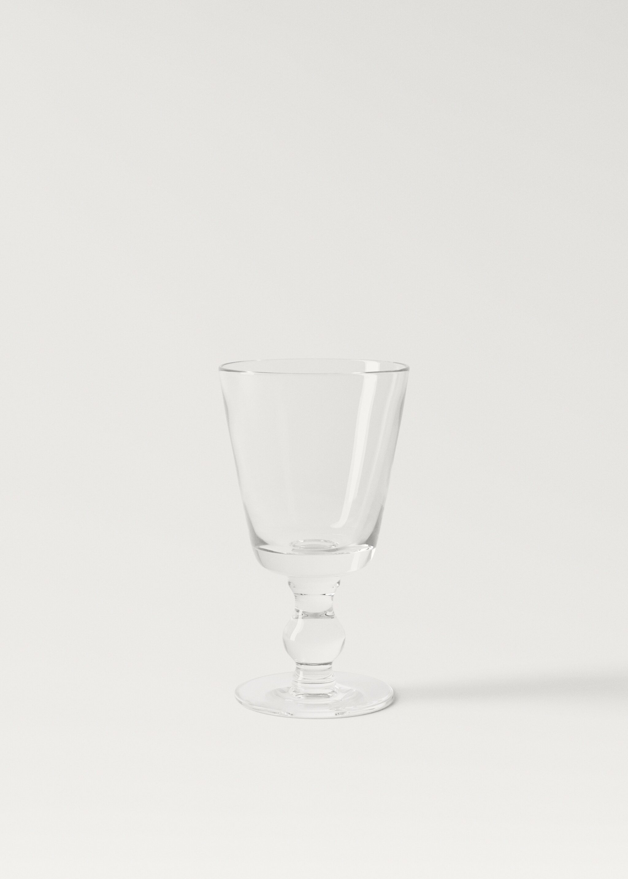 Hand-blown stem glass - Article without model