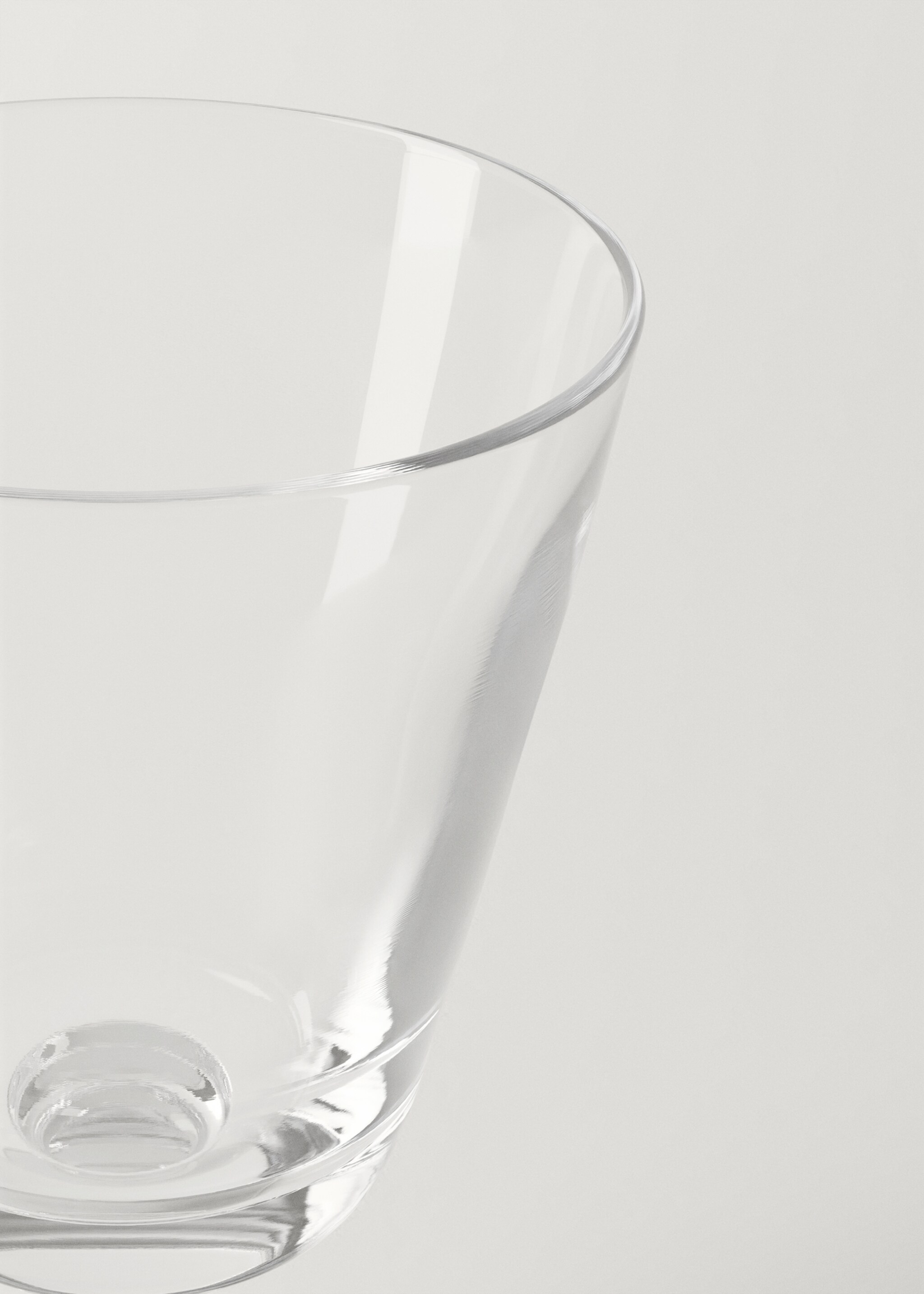 Hand-blown stem glass - Details of the article 1