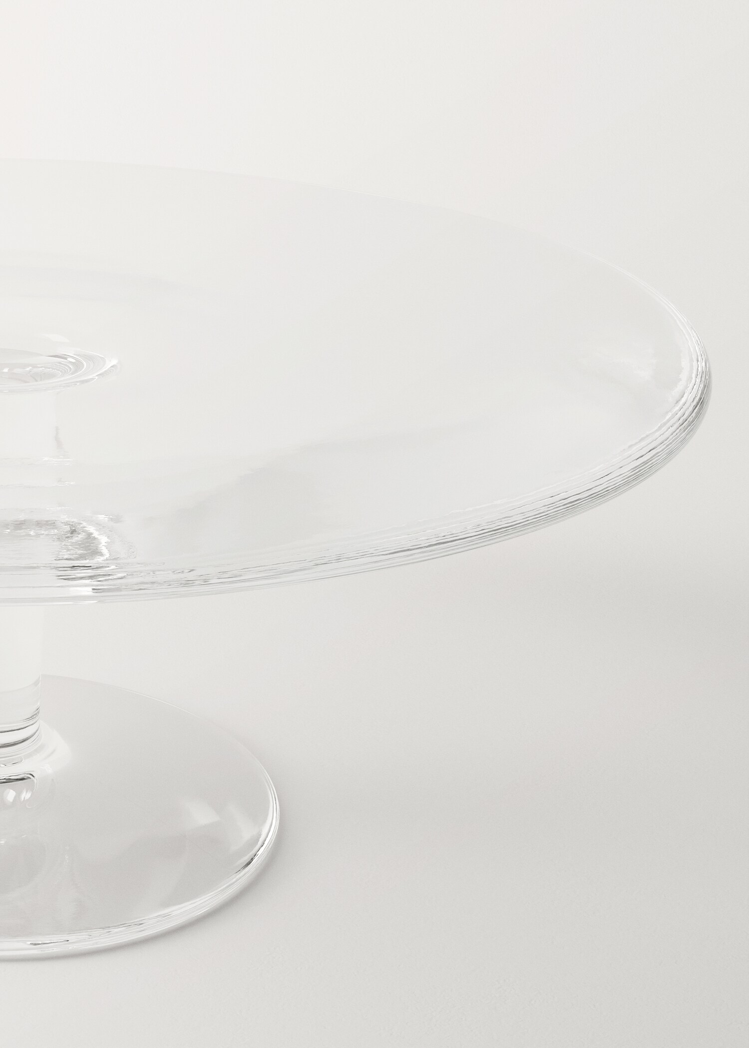 Plat à tarte en verre soufflé - Détail de l'article 2