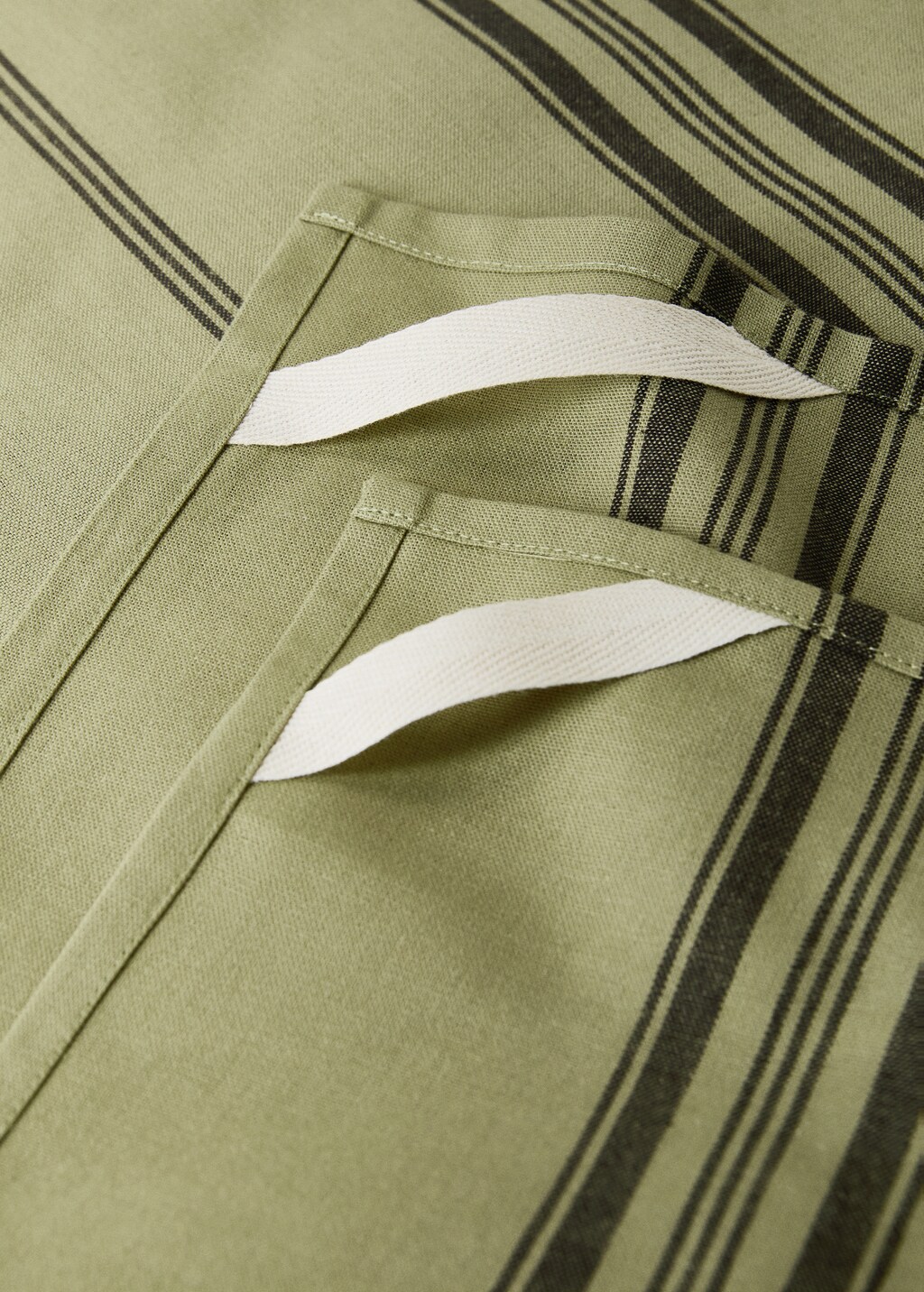 Cotton yarn-dyed striped kitchen towels