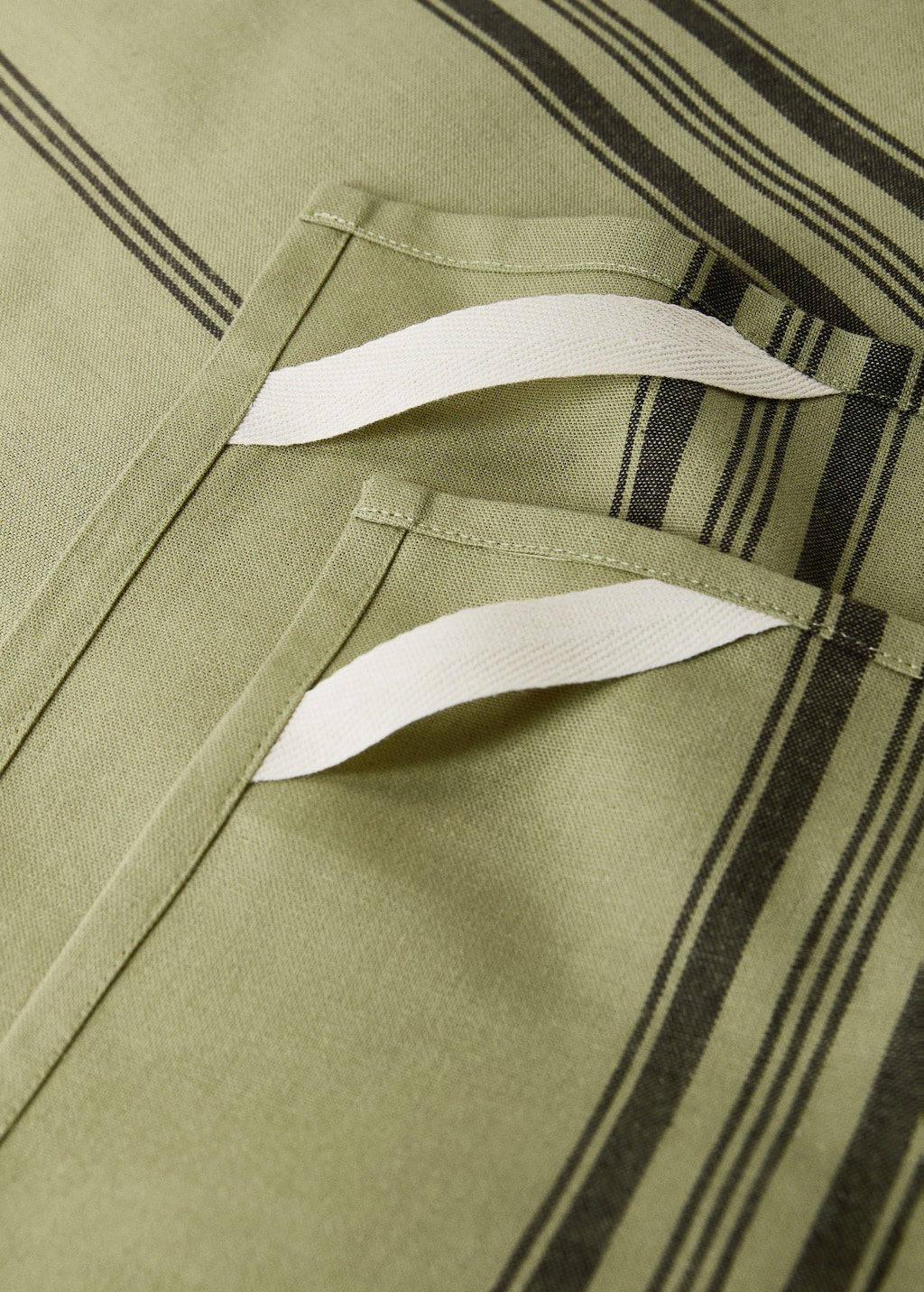 Cotton yarn-dyed striped kitchen towels