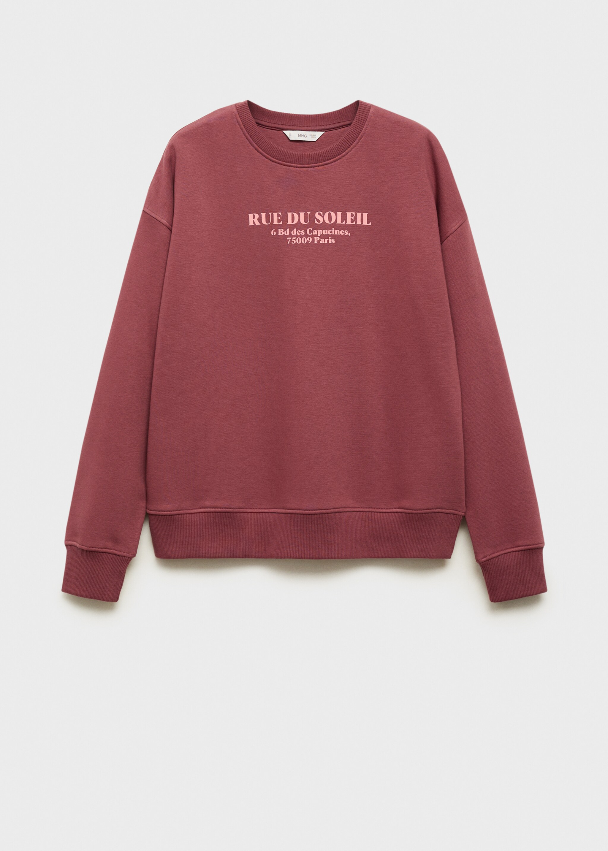 Sudadera mensaje - Artículo sin modelo