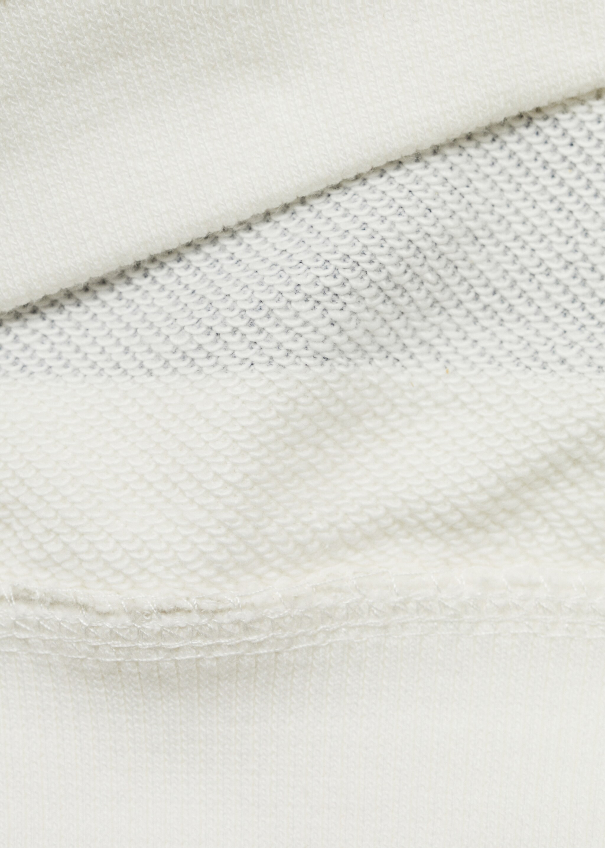 Striped cotton-blend sweatshirt - Details of the article 0