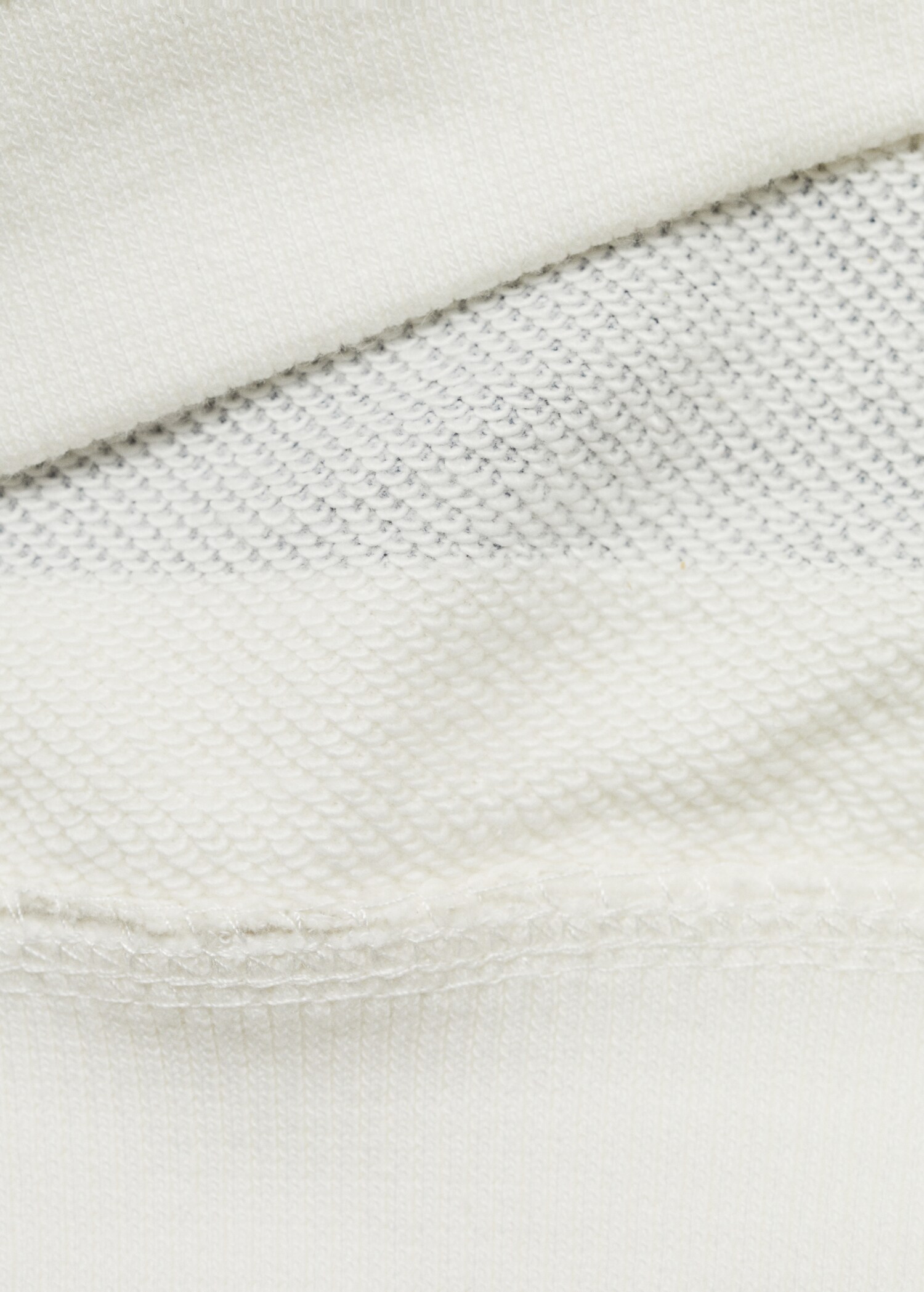 Striped cotton-blend sweatshirt - Details of the article 0