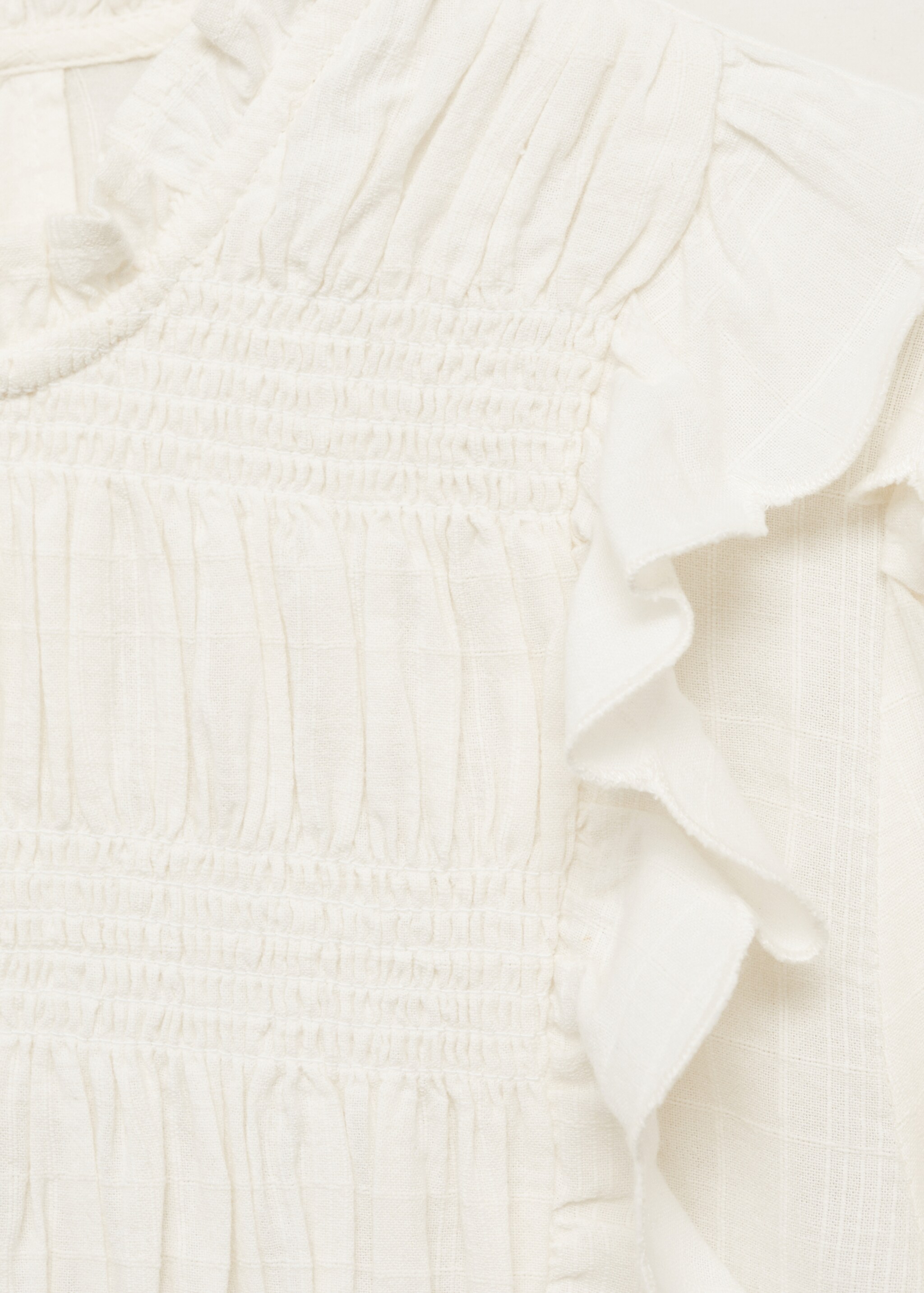 Ruched blouse with ruffles - Details of the article 8