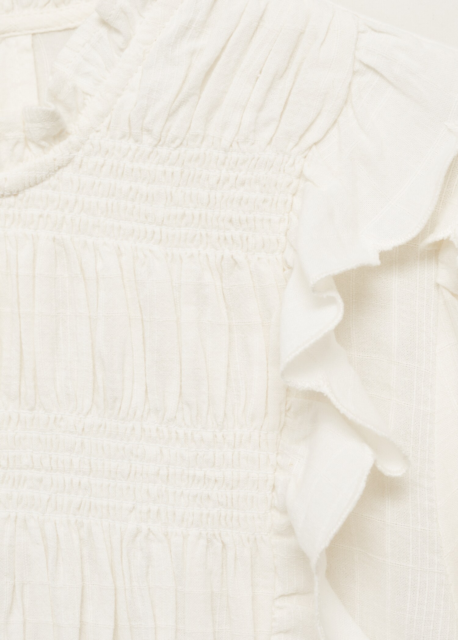 Ruched blouse with ruffles - Details of the article 8