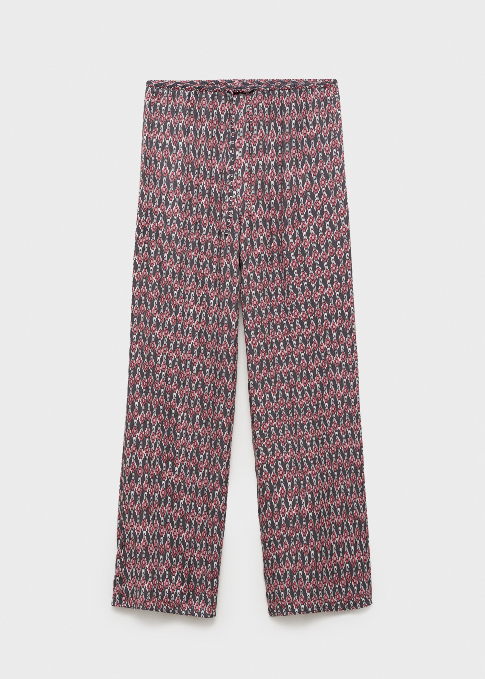Flowy printed trousers - Article without model
