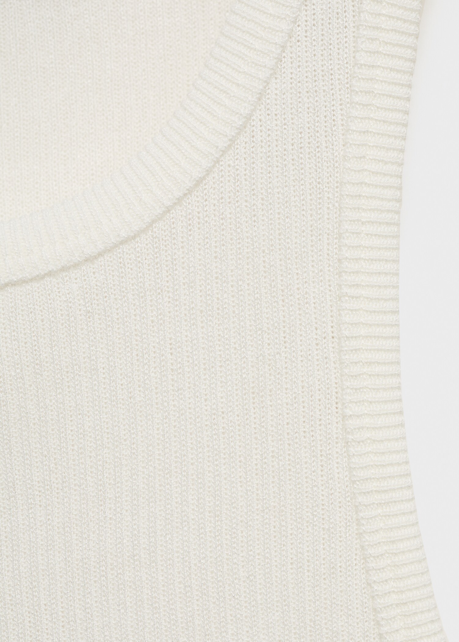 Fine ribbed knit top - Details of the article 8