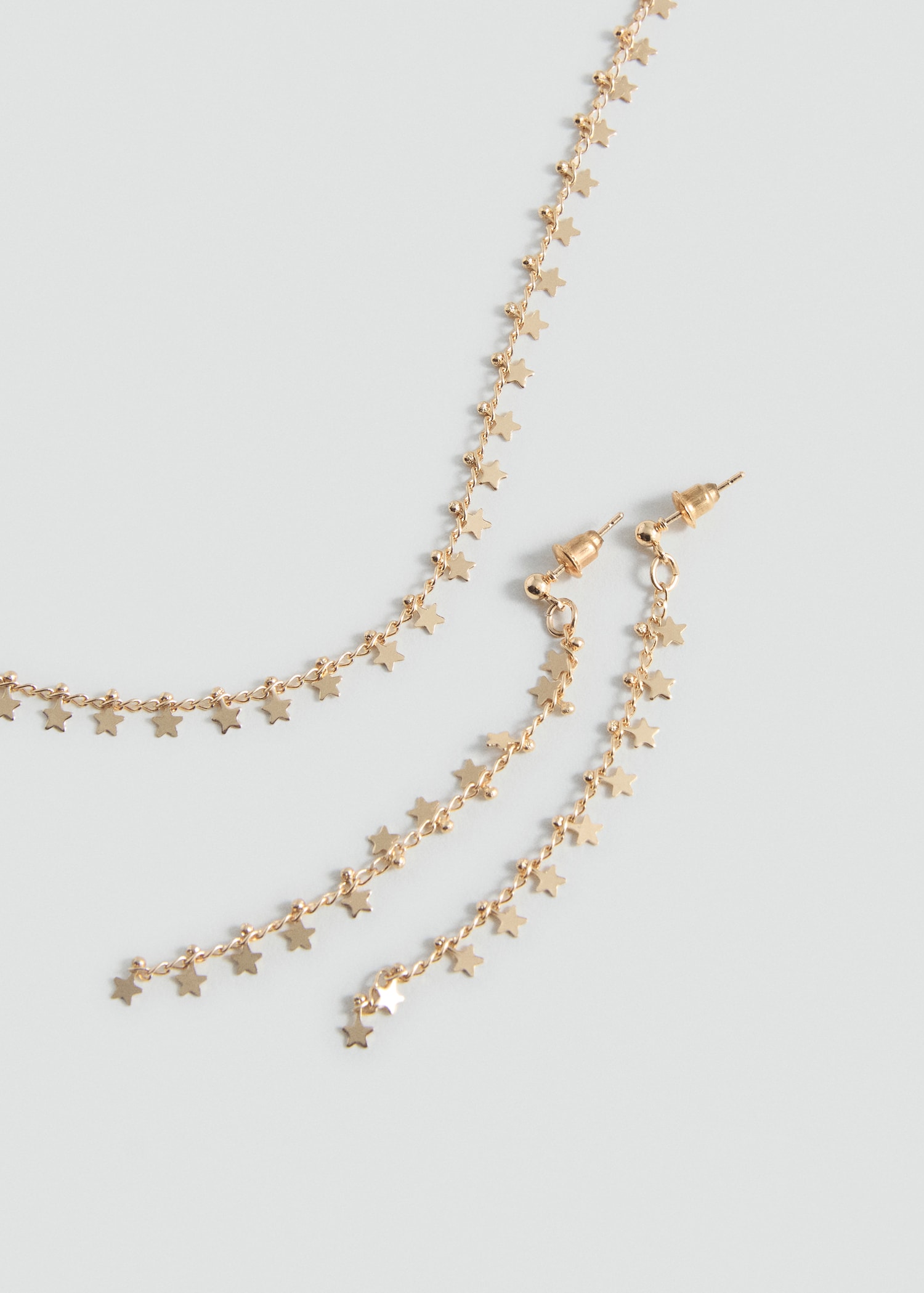 Set collar y pendientes - Plano medio