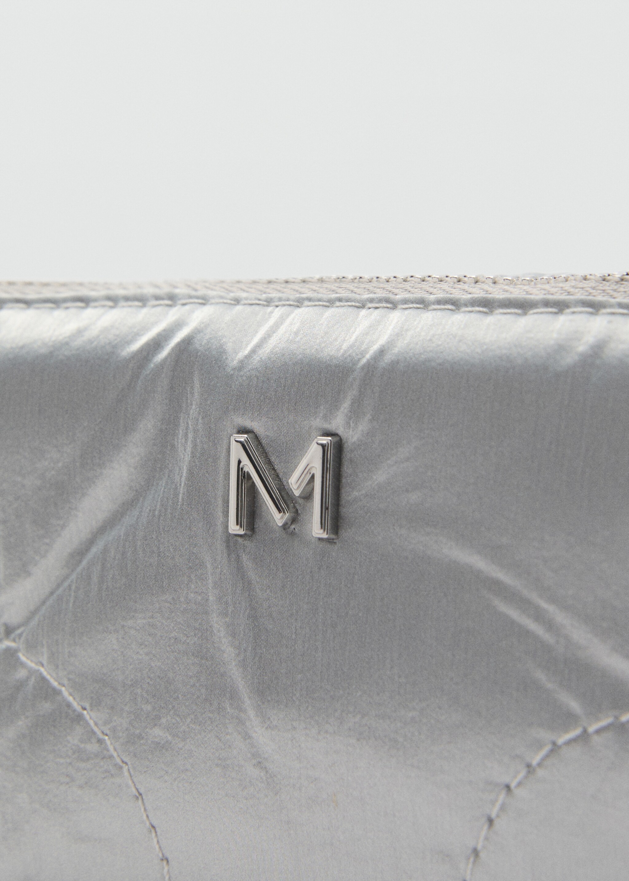 Logo coin purse with zip - Details of the article 1