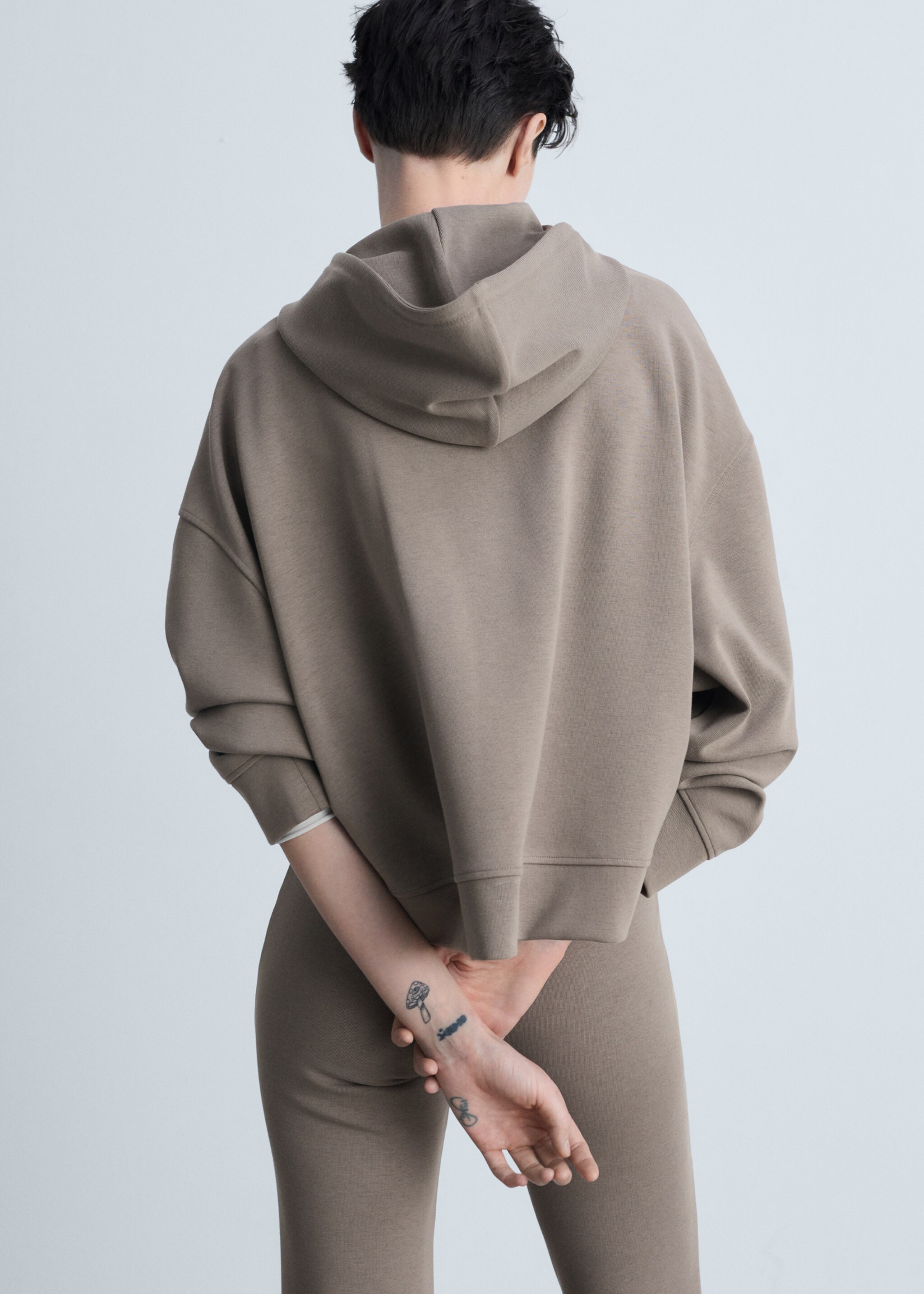 Oversized hoodie - Reverse of the article