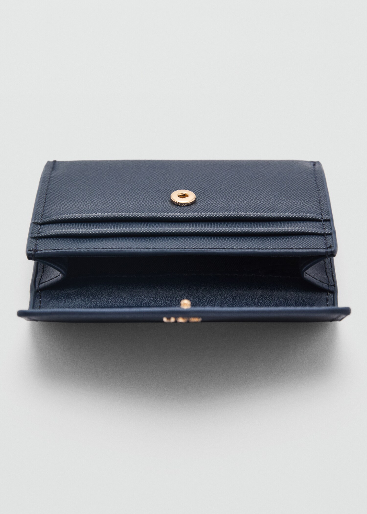 Porte-cartes effet saffiano - Plan moyen