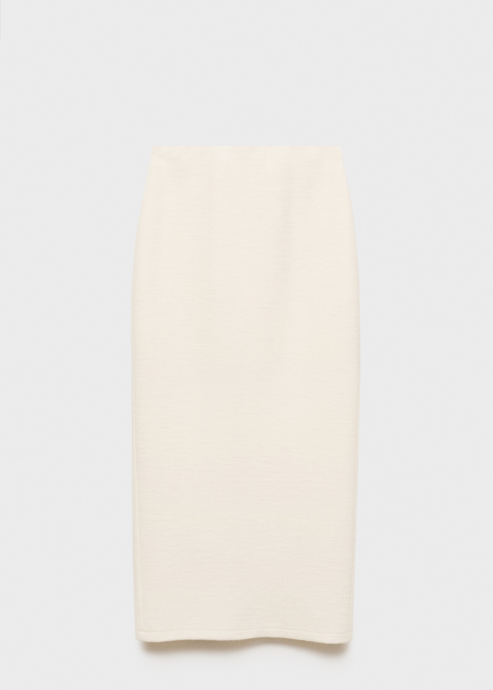Wool-blend midi-skirt - Article without model