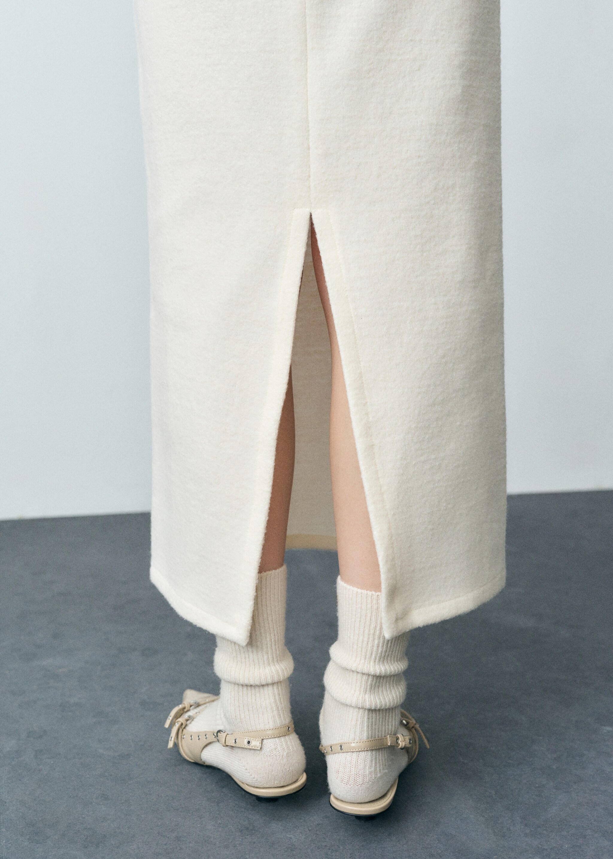 Wool-blend midi-skirt - Details of the article 6