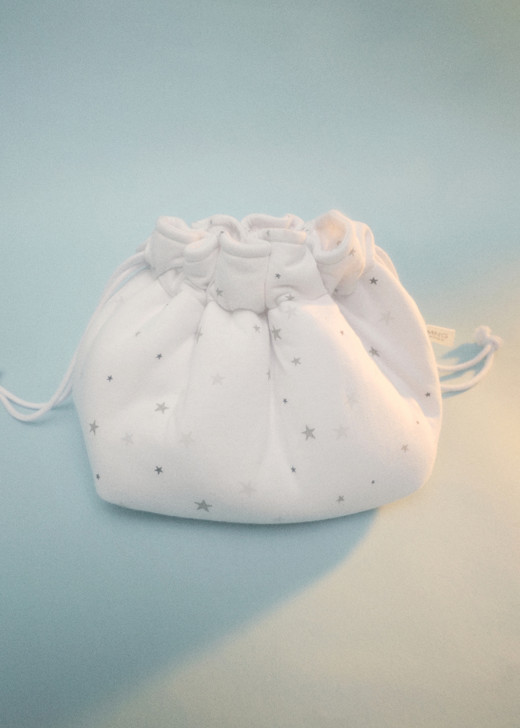 Organizer changing mat with star print