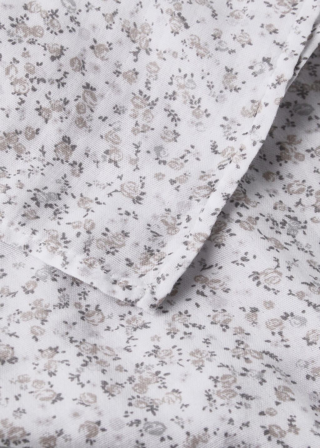 Children's cotton muslin with mini-flower print