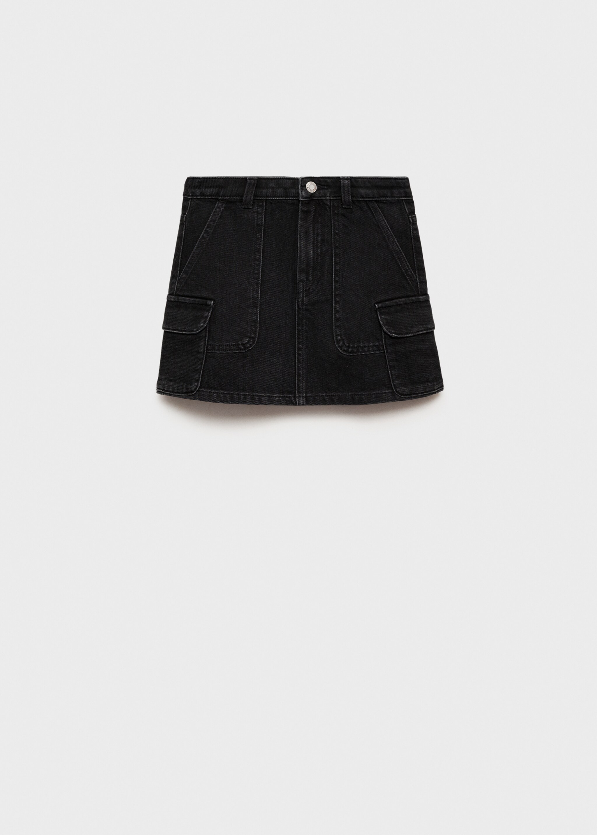 Denim mini-skirt - Article without model