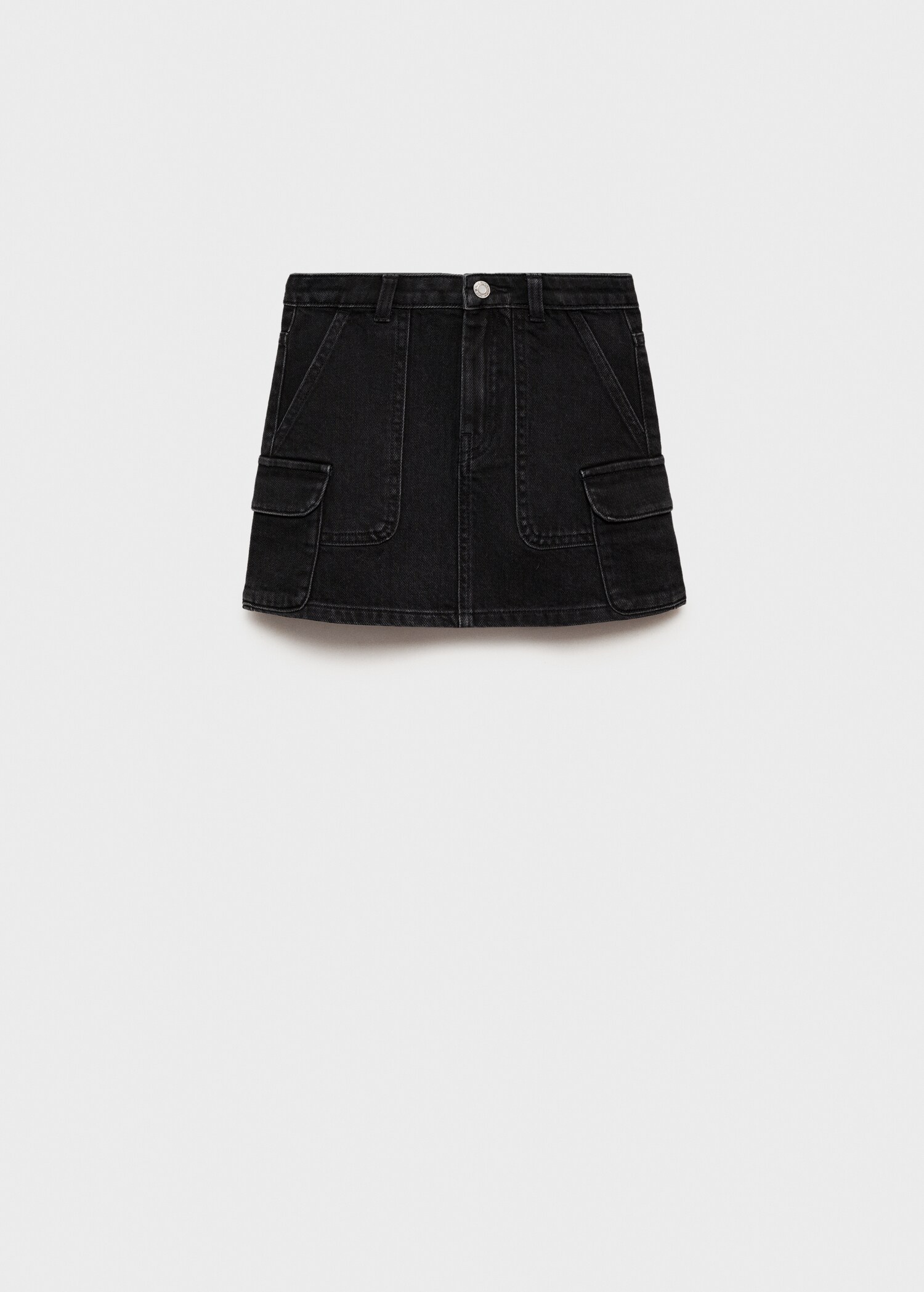 Denim mini-skirt - Article without model
