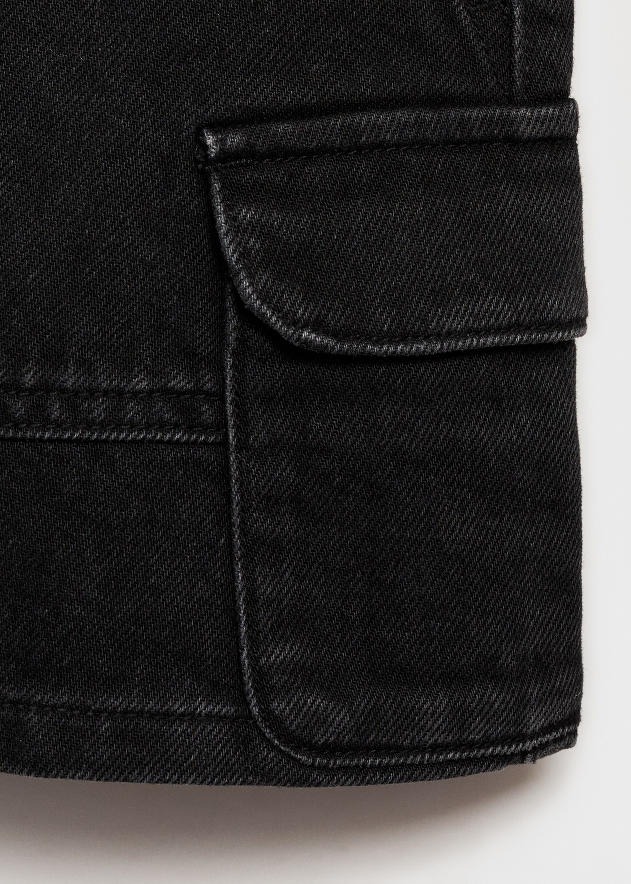 Denim mini-skirt - Details of the article 8