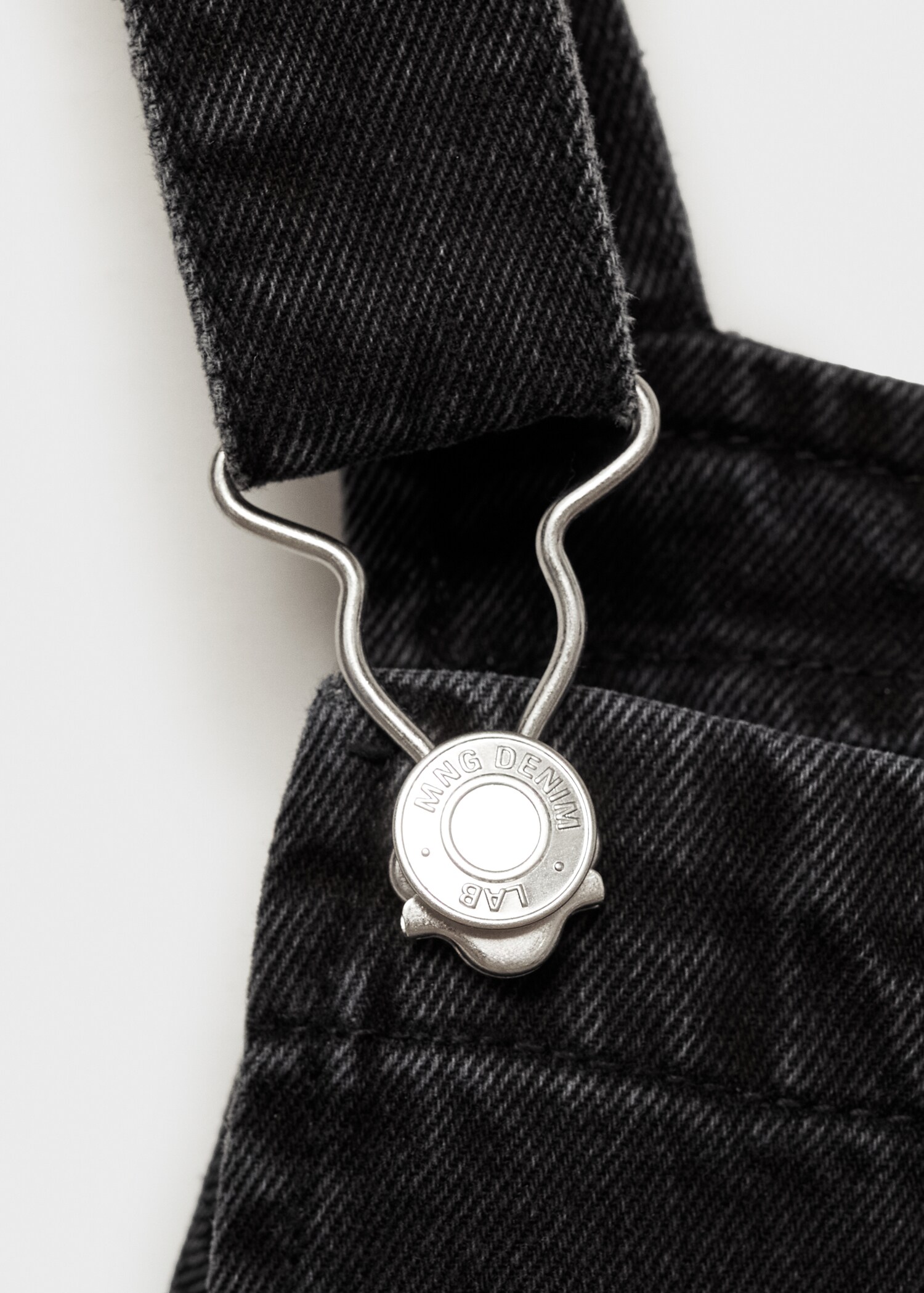 Long denim jumpsuit - Details of the article 8