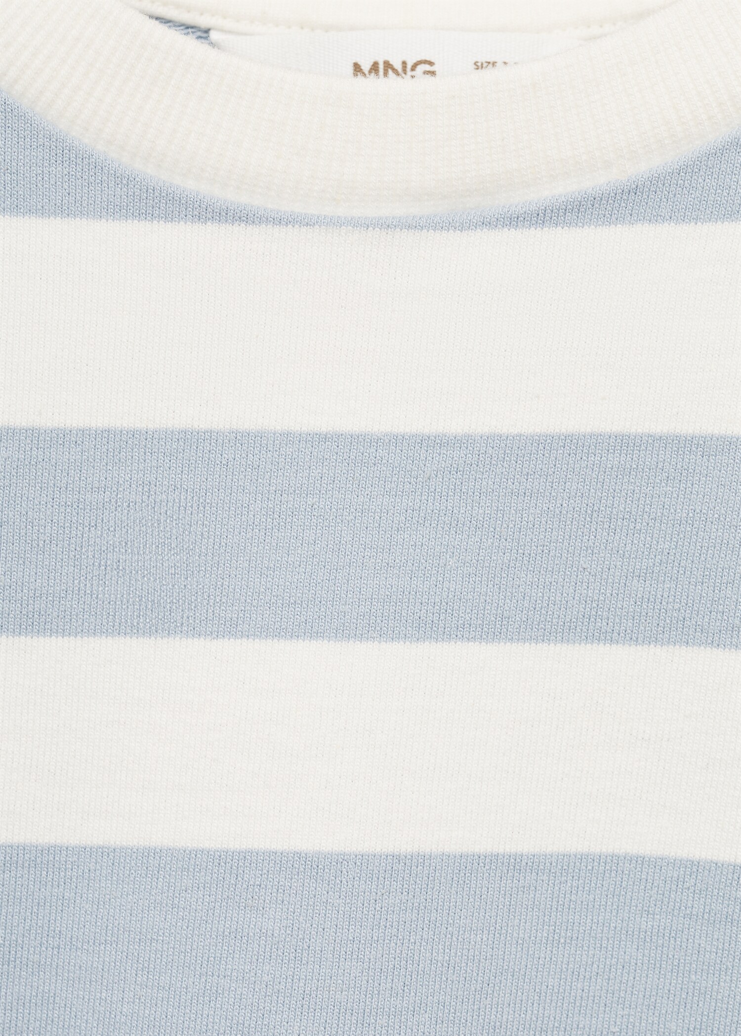 Striped cotton-blend sweatshirt - Details of the article 8