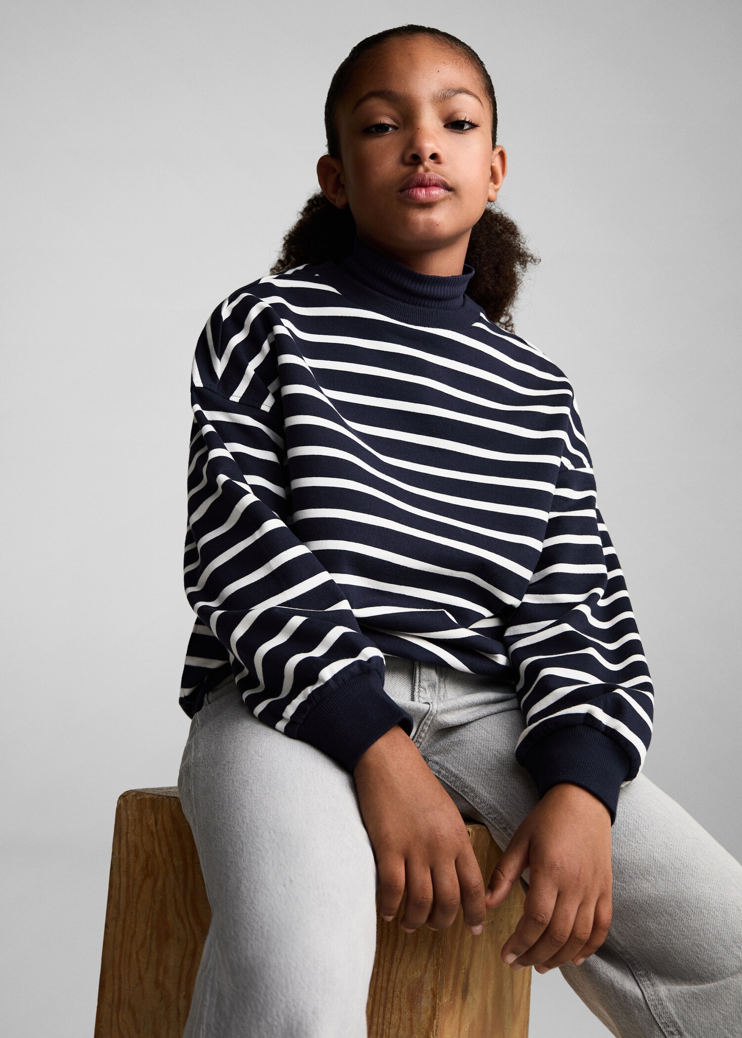 Sudadera algodón rayas - Detalle del artículo 2