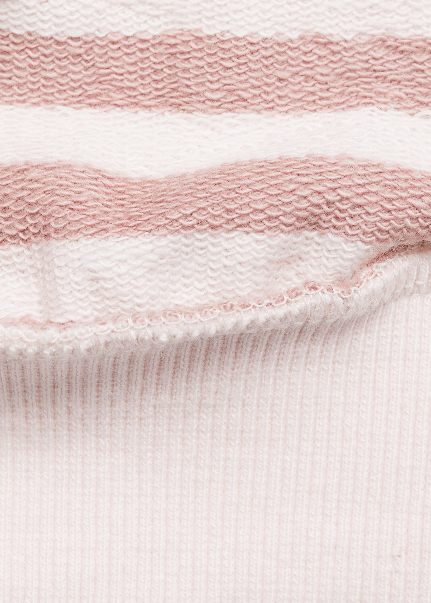 Striped cotton-blend sweatshirt - Details of the article 0