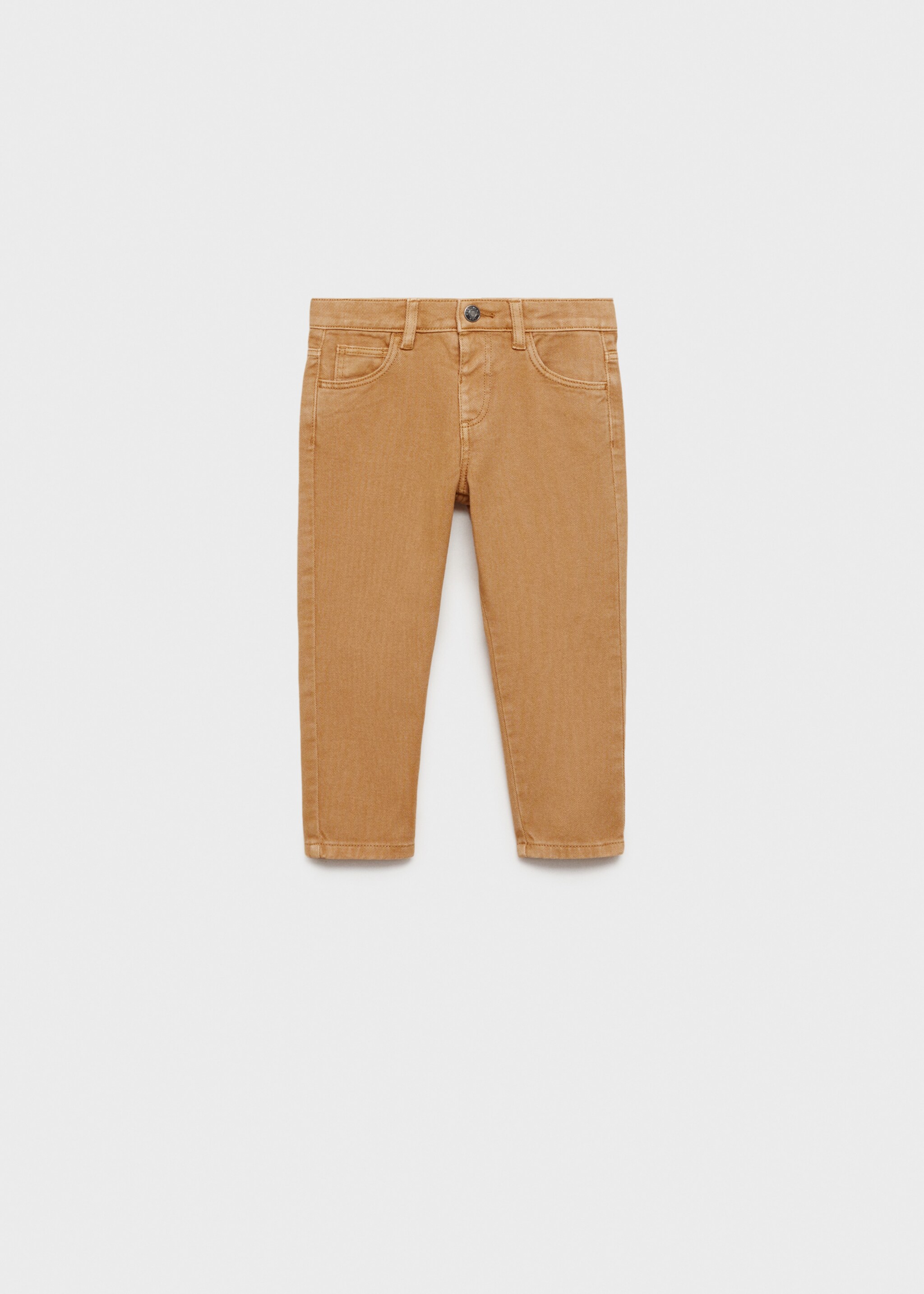 Pantaloni skinny din bumbac - Articol fără model