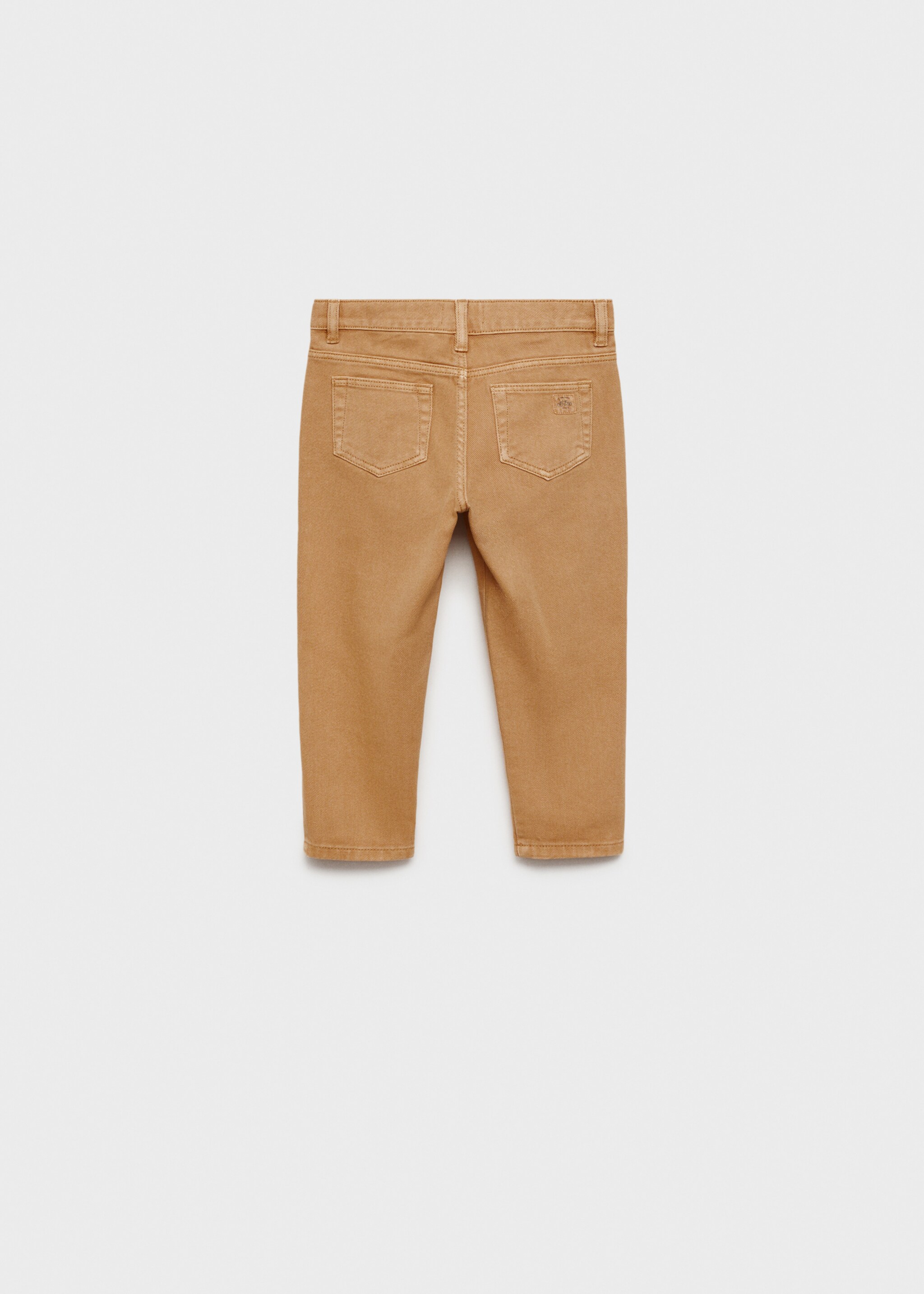 Pantaloni skinny din bumbac - Spatele articolului