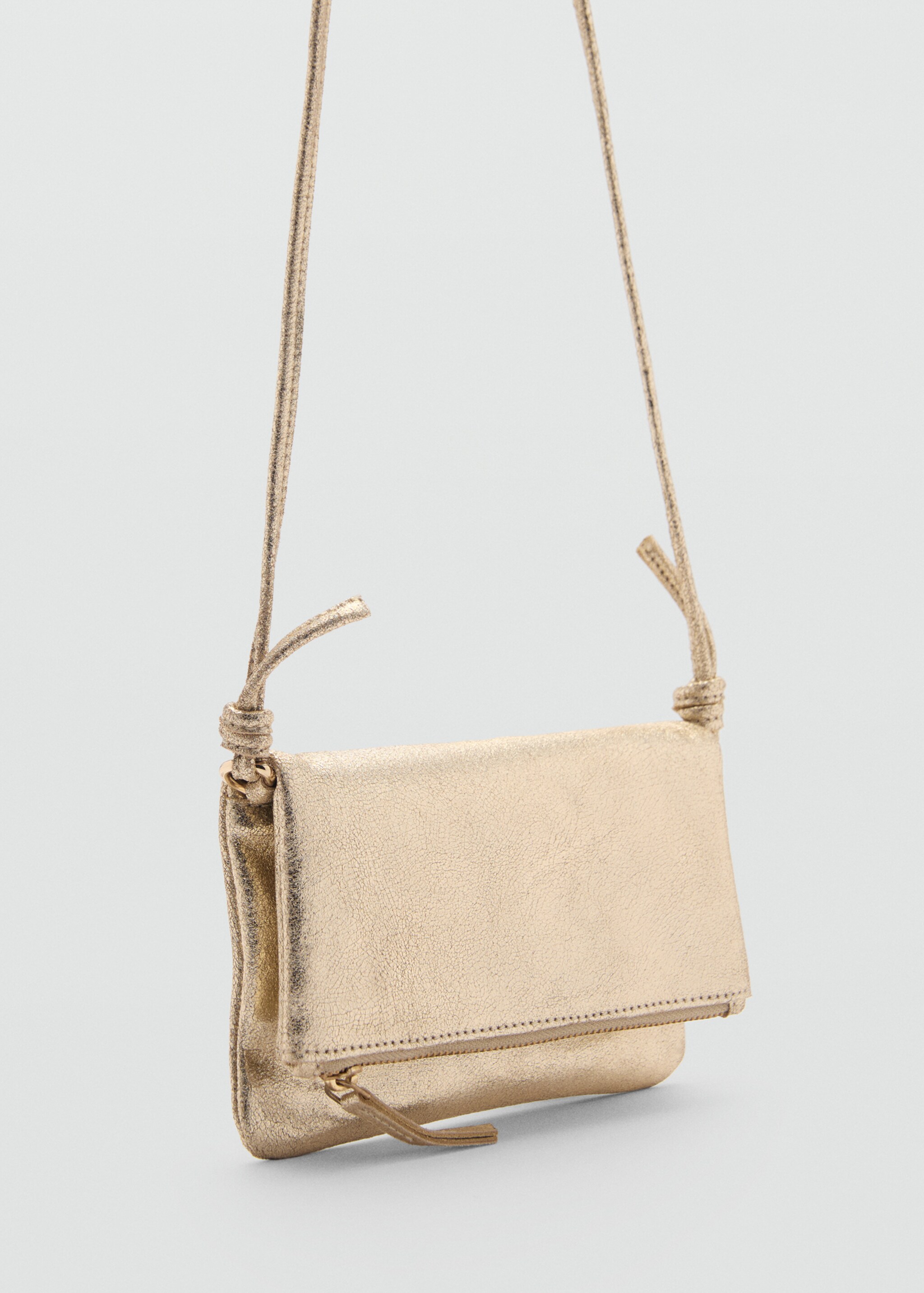 Bolso piel metalizado - Plano medio