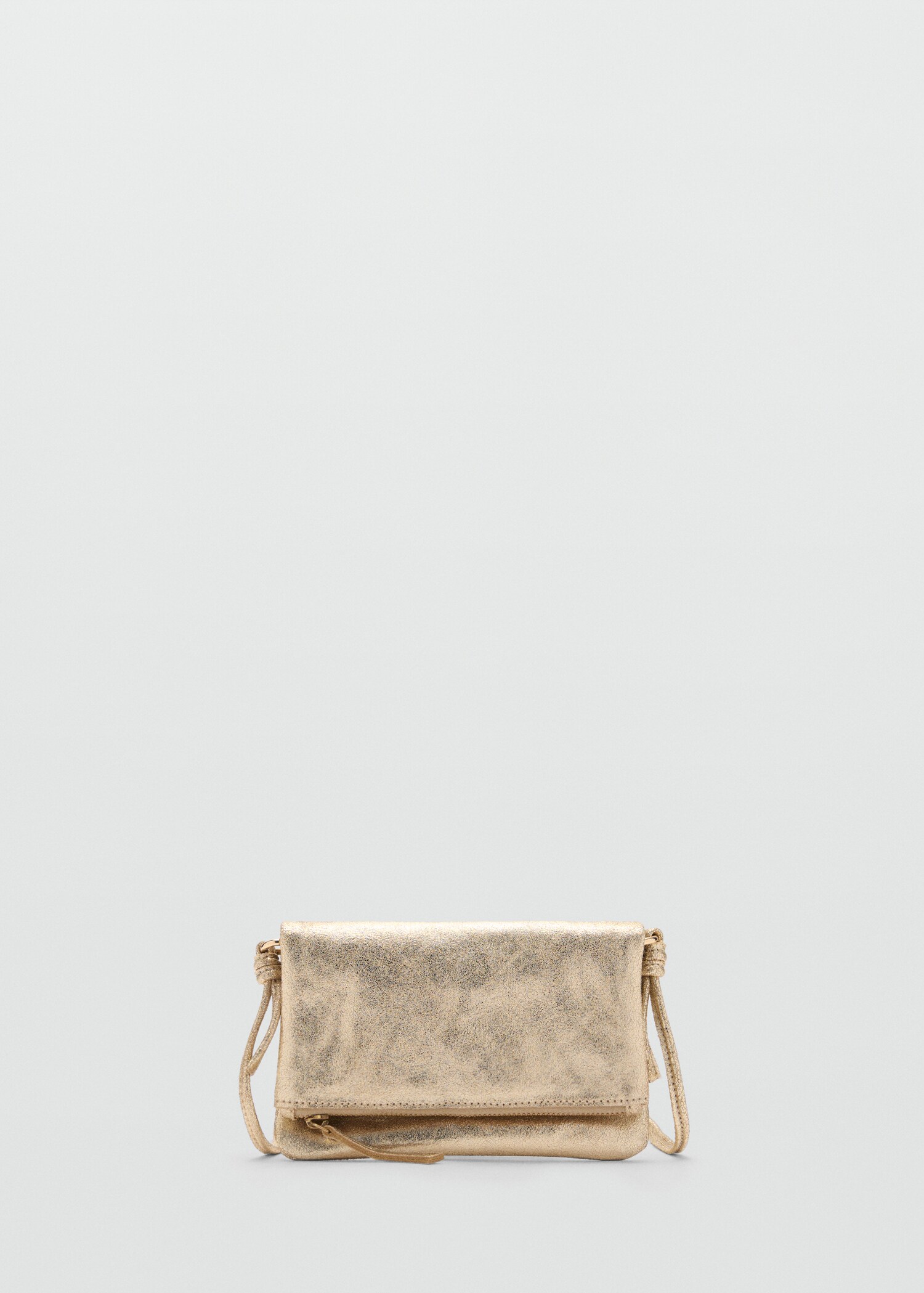 Ledertasche mit Metallic-Effekt - Artikel ohne Model