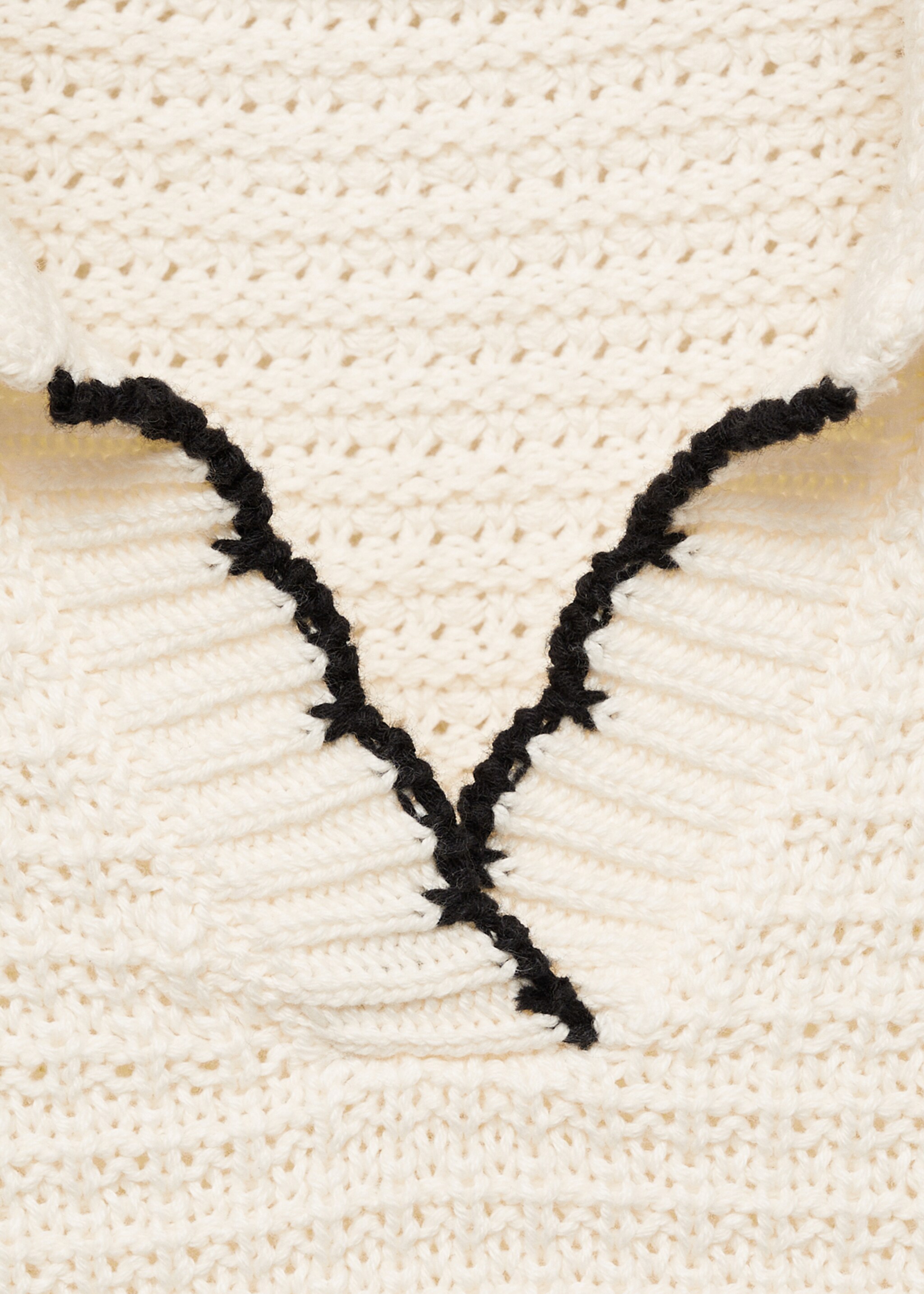 Jersey punto cuello solapa - Detalle del artículo 8